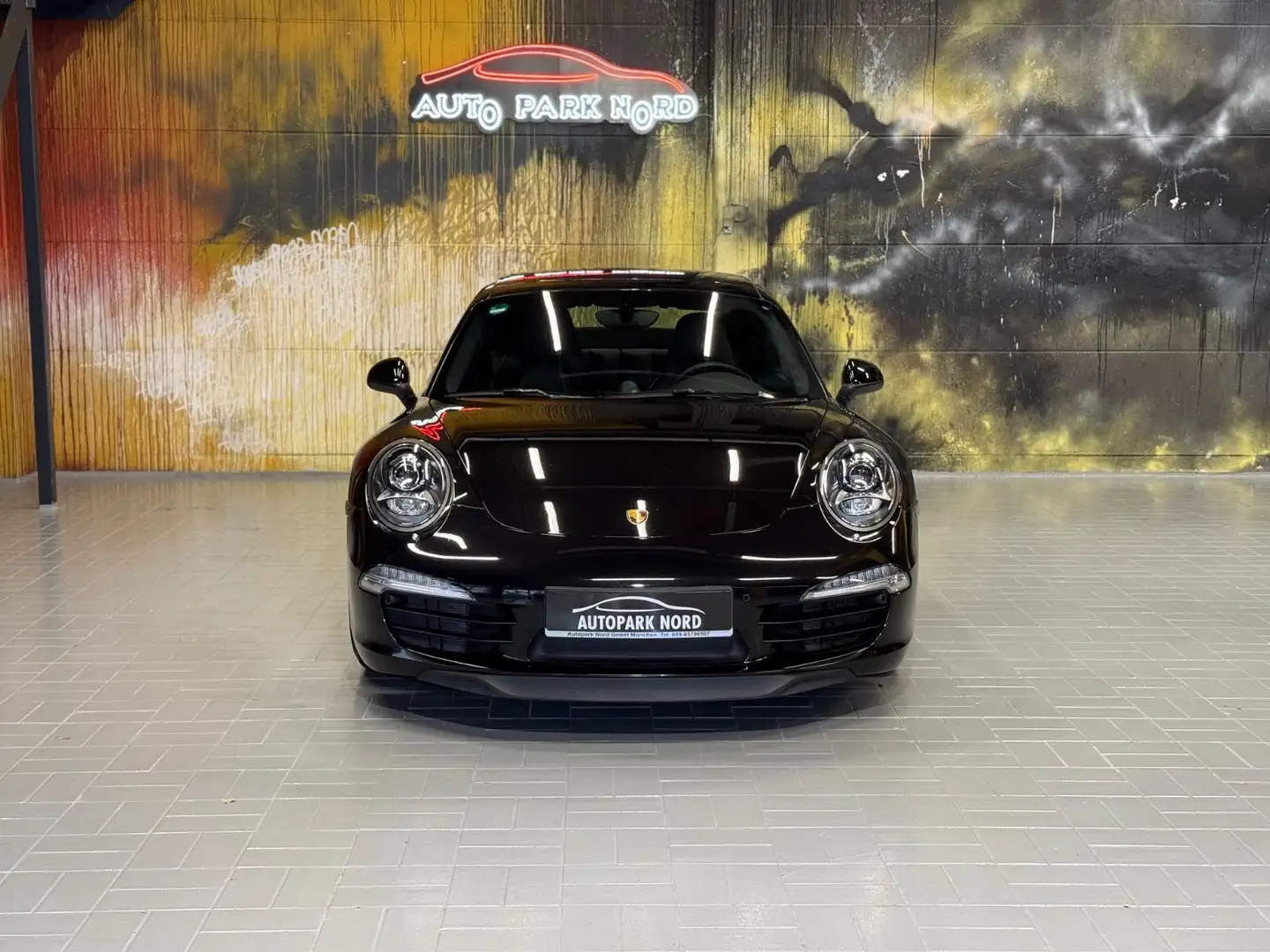 Porsche 911 Carrera S PDK Sport Chrono LEDER~GSD~1-HAND Noir - 2