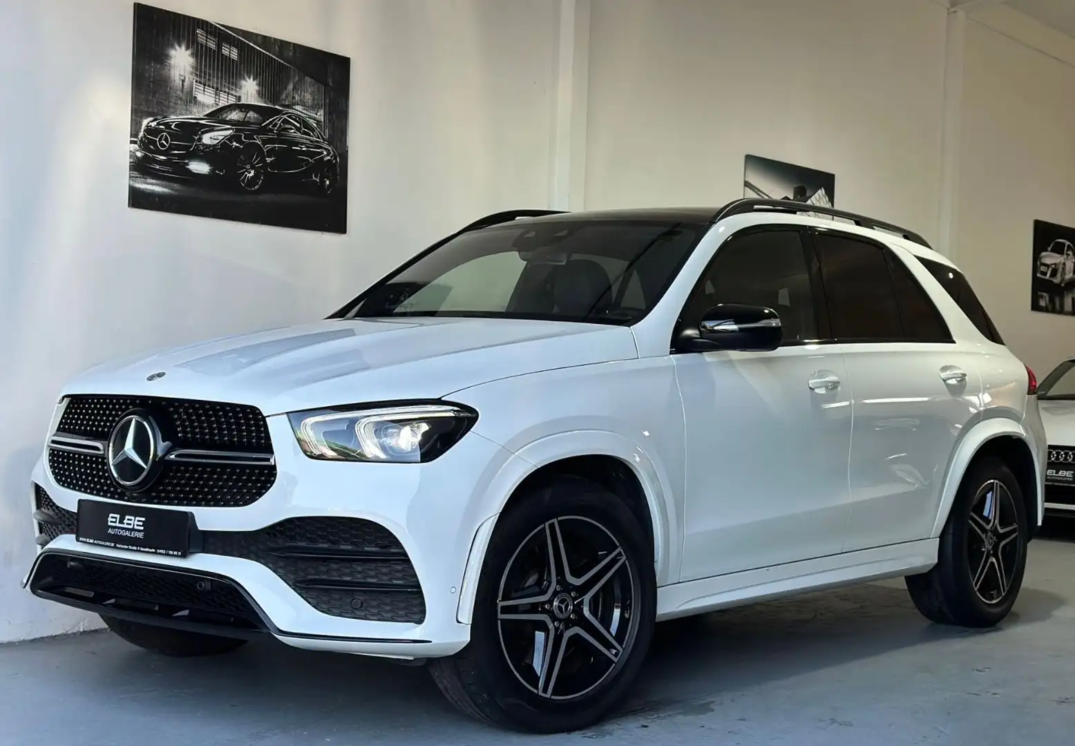 Mercedes-Benz GLE 300 d 4Matic 9G-Tronic AMG Line Vollausstatt Weiß - 2