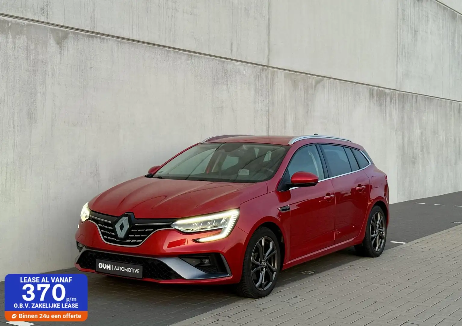 Renault Megane Estate 1.6 plug-in hybrid R.S. line - full op Rouge - 1