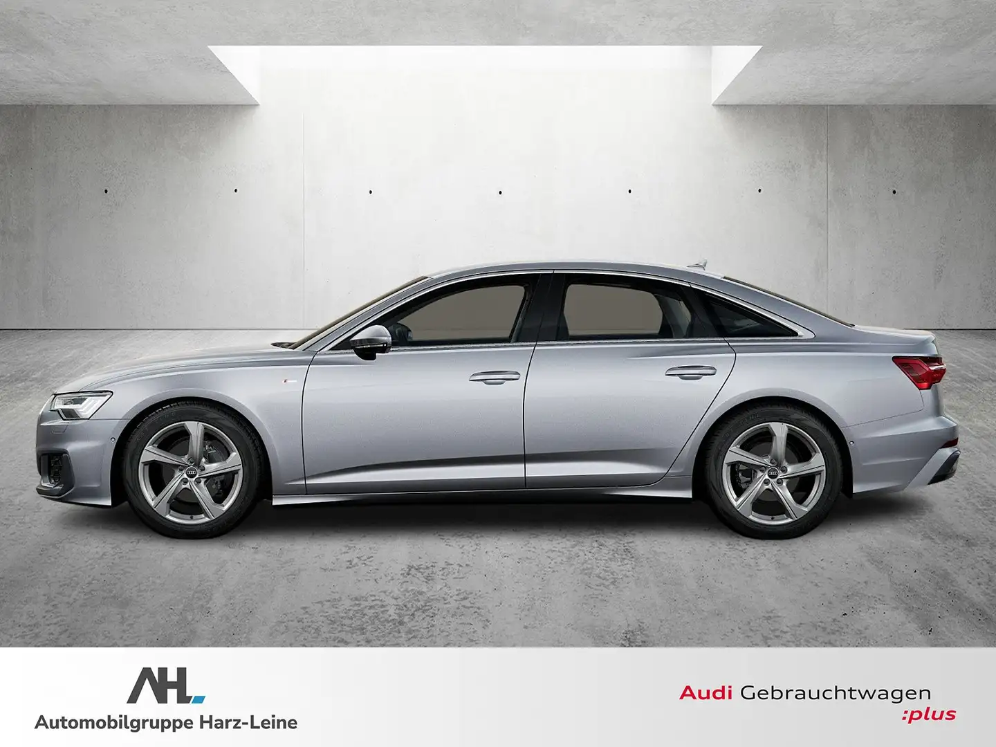 Audi A6 Limousine 40 TDI S line quattro S tronic HD-Matrix Silber - 2
