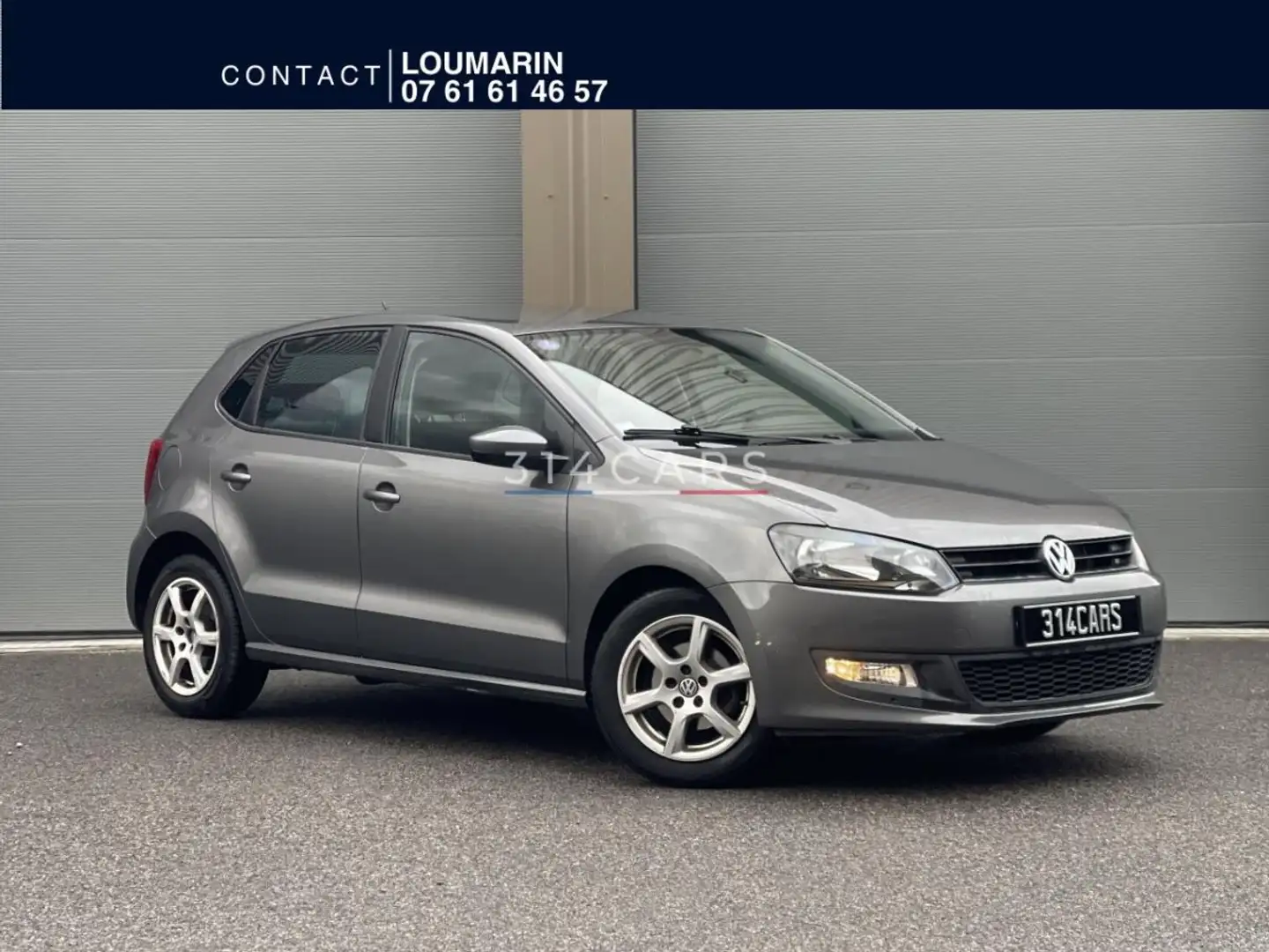 Volkswagen Polo V - 1.2i - 90cv - Garantie 6 Mois Gris - 1