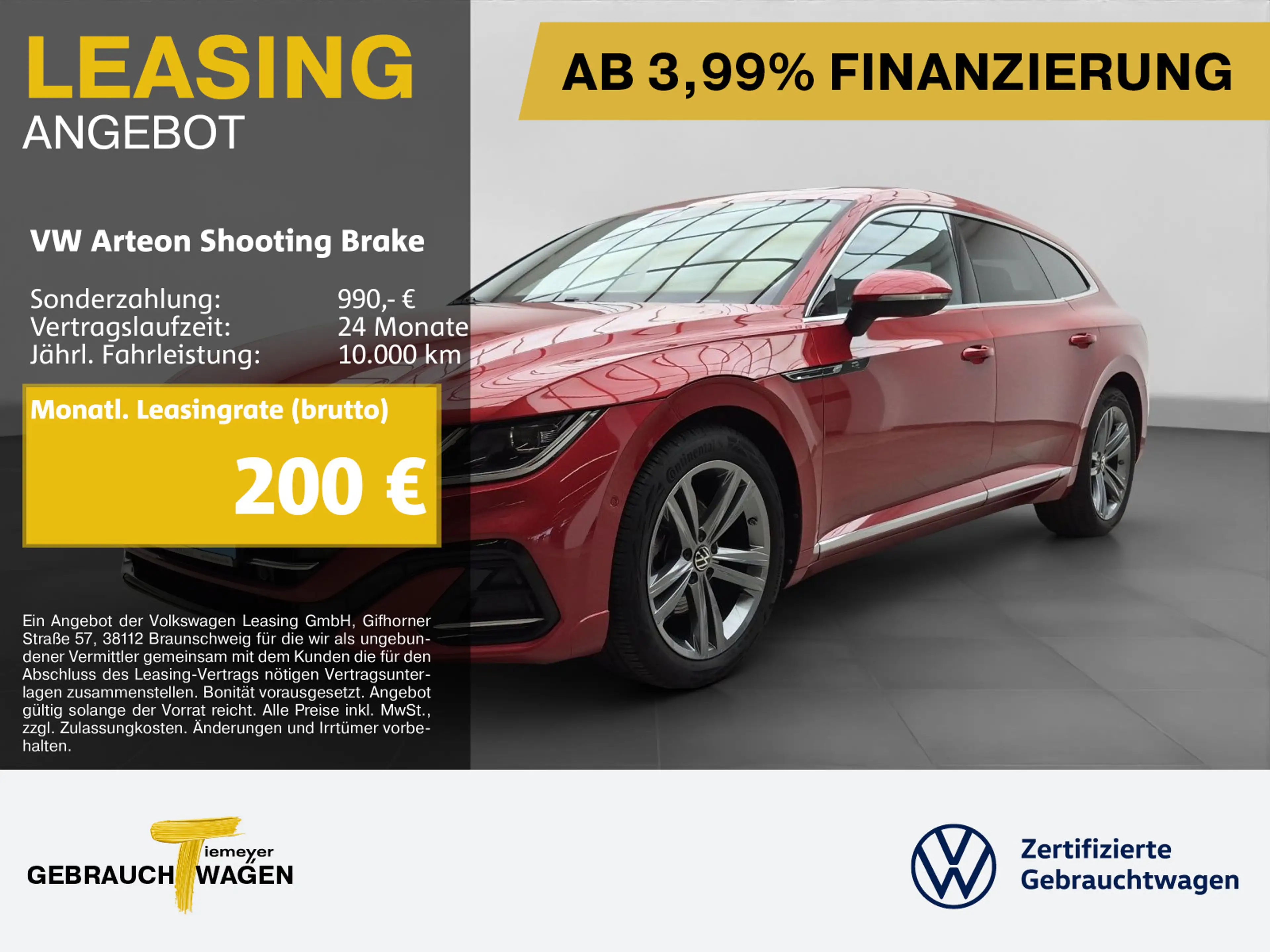 Volkswagen Arteon 2.0 TDI 4M R-LINE HuD ASSI