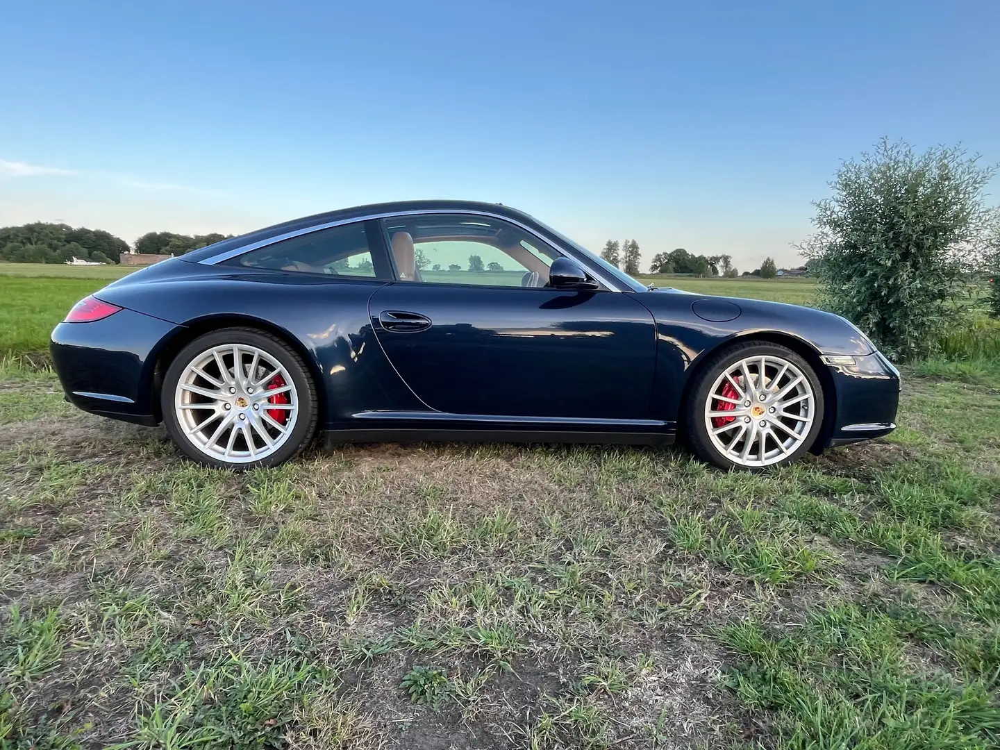 Porsche 997 997.2 3.8 Carrera 4S Targa Blauw - 1