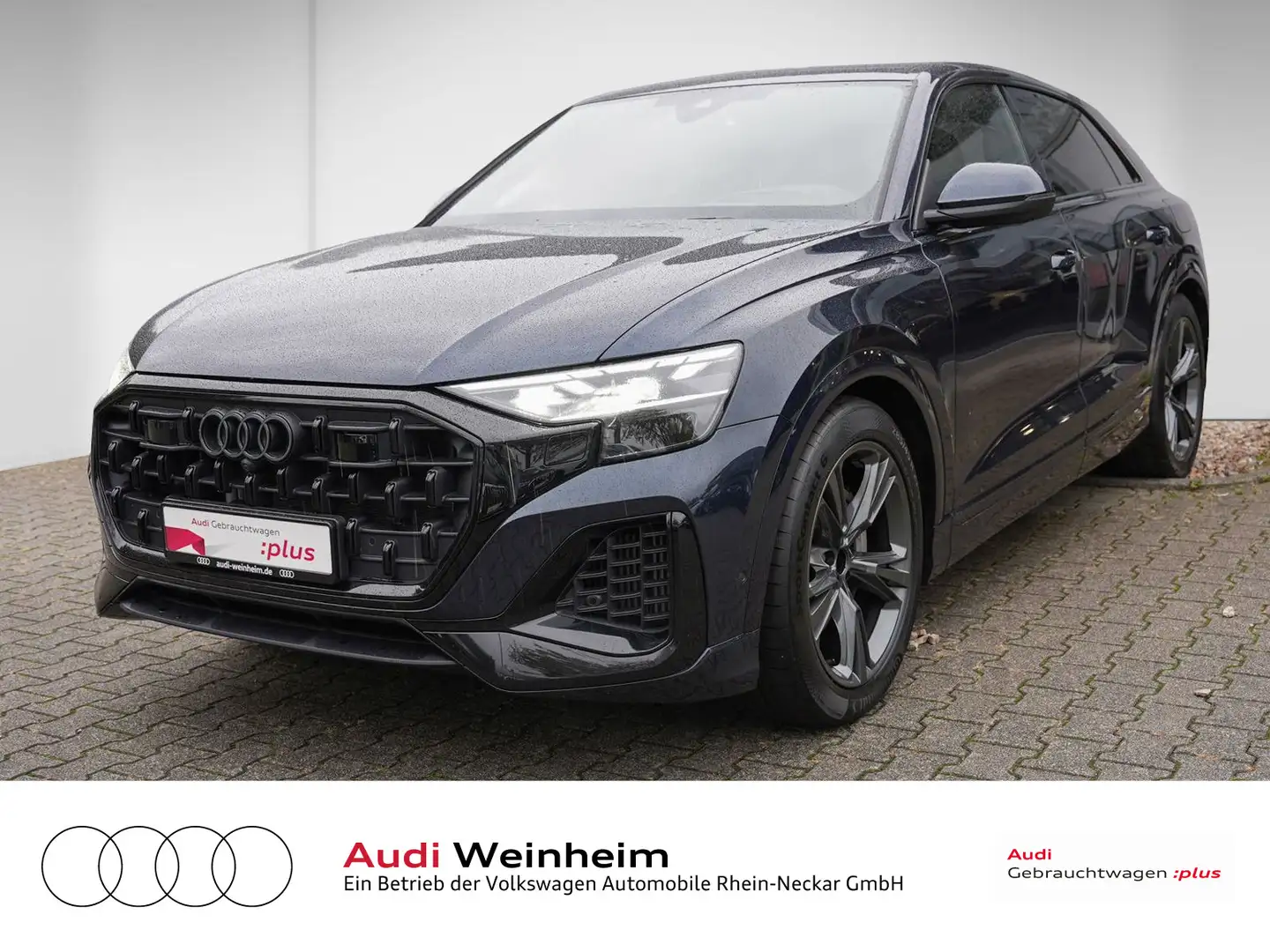 Audi Q8 55 TFSIe Black-Paket Headup AHK UPE 113.835€ Bleu - 2