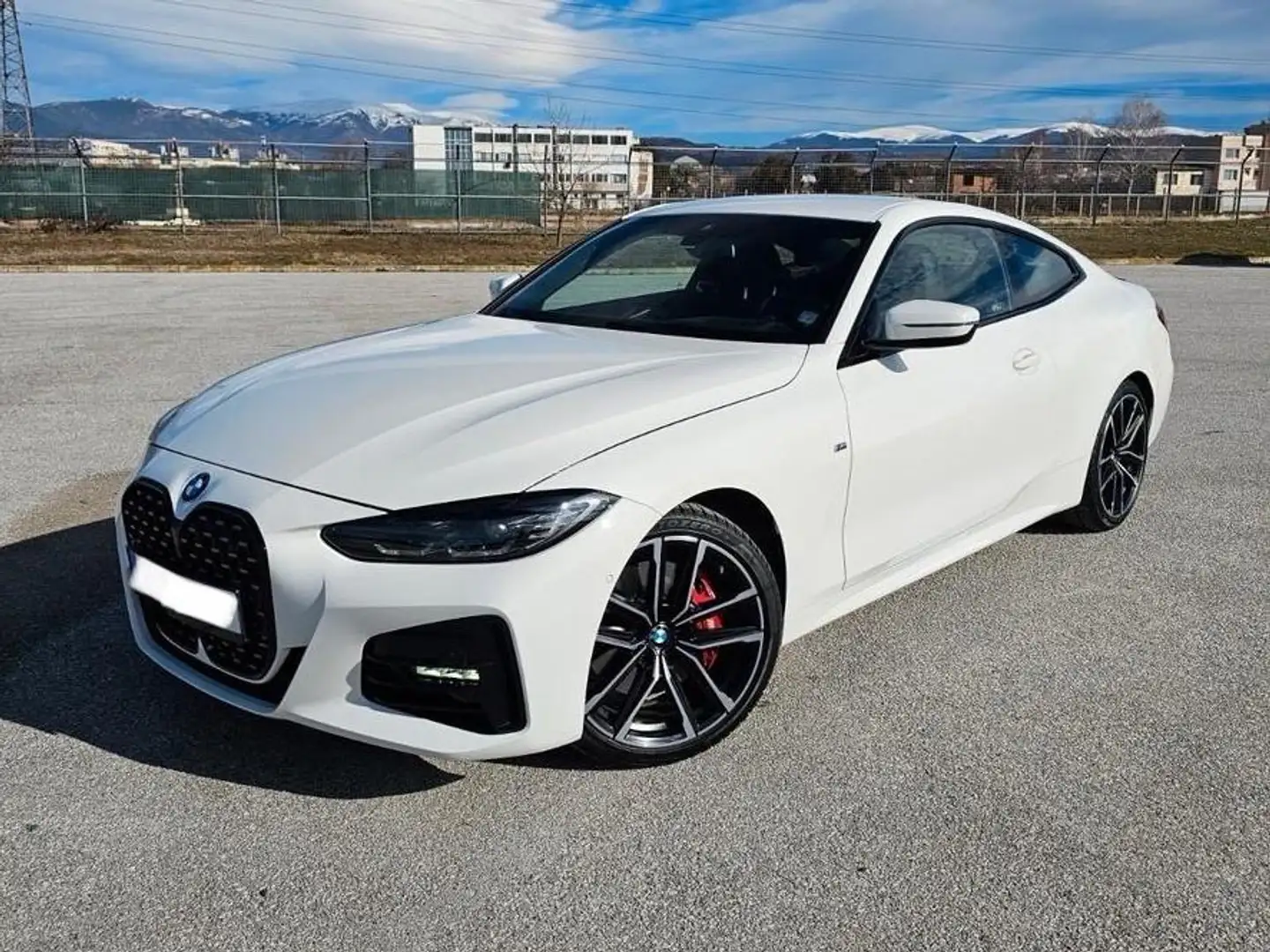 BMW 420 420i Coupe Msport PRO auto Bianco - 1