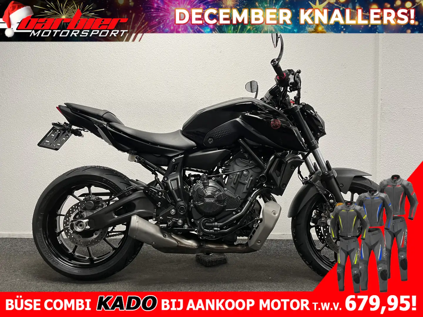 Yamaha MT-07 ABS Noir - 1