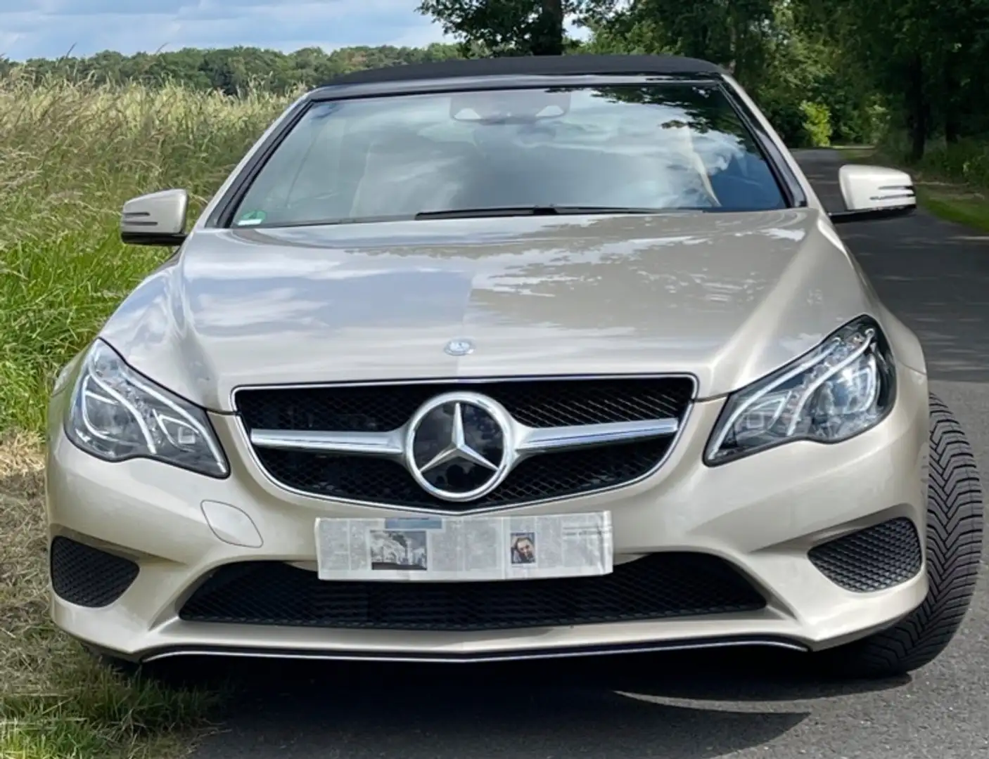 Mercedes-Benz E 350 E 350 BlueTec CDI Cabrio Silber - 1
