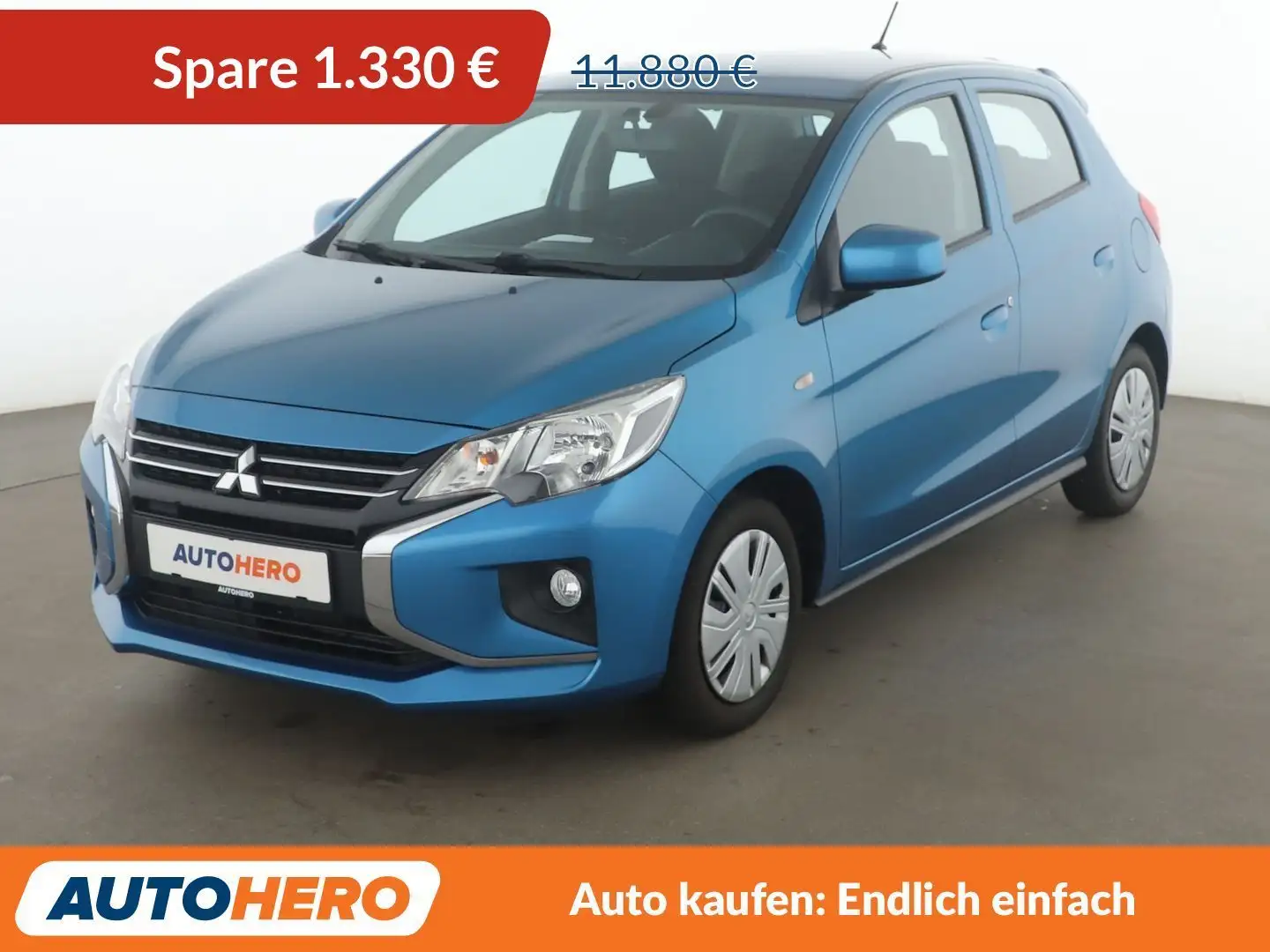 Mitsubishi Space Star 1.2 Spirit*KLIMA*GARANTIE* Blau - 1