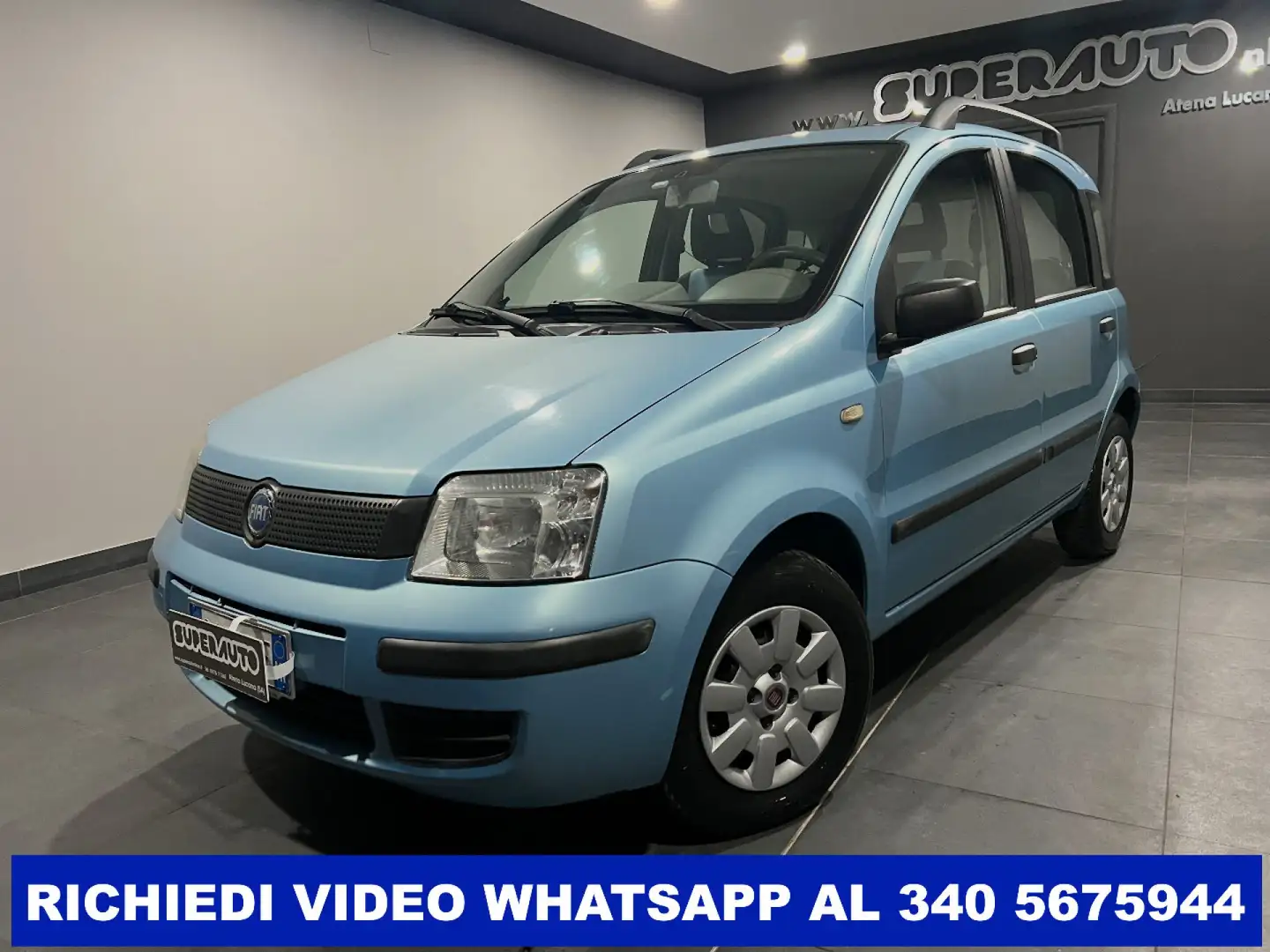 Fiat Panda 1.1 Active UNICO PROPRIETARIO ULTRA 80 ENNE Blau - 2