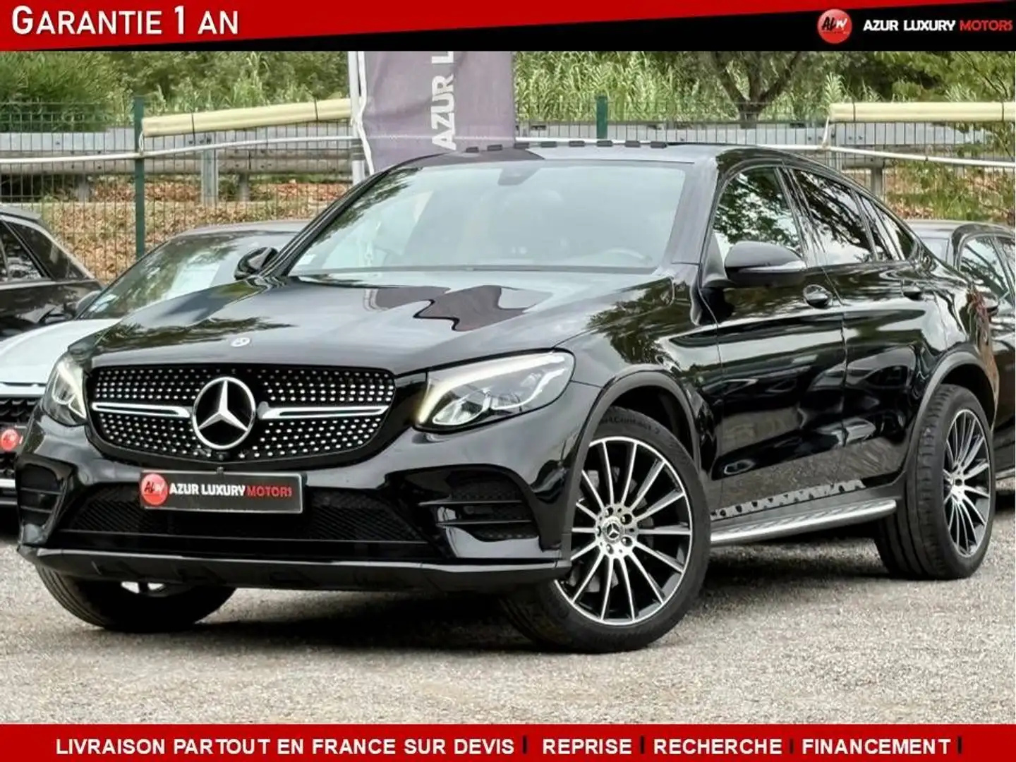 Mercedes-Benz GLC 220 COUPE 220 D 4MATIC SPORTLINE 9-G TRONIC Zwart - 1