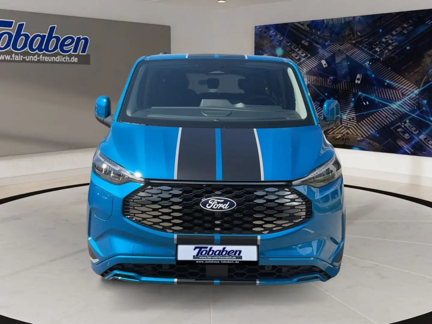 Ford Tourneo Custom Sport BEV 340 L1 / Neuwagen Bleu - 2