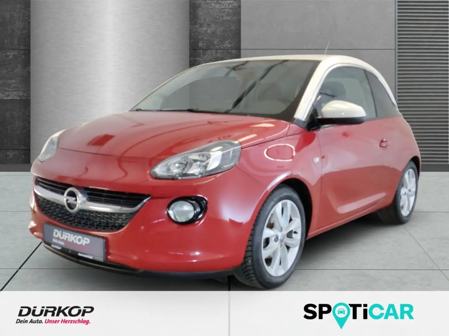 Opel Adam 1.4 Jam Klima PDC Sitzhzg Lenkradhzg SHZ Temp Berg Rouge - 1