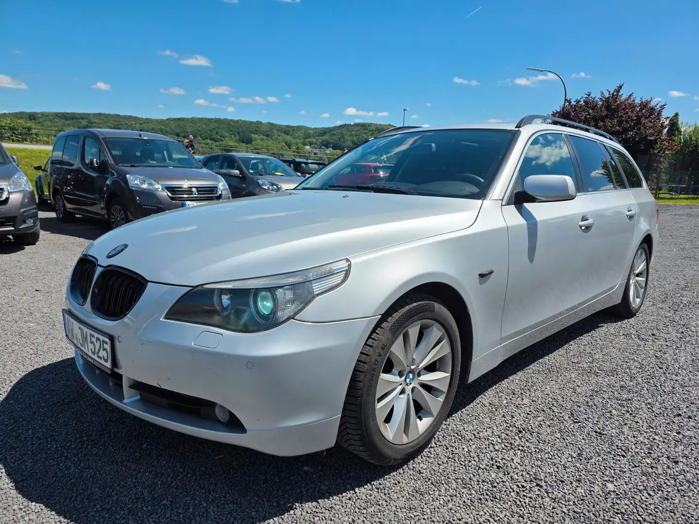 BMW 525 Baureihe 5 Touring 525i Silber - 1