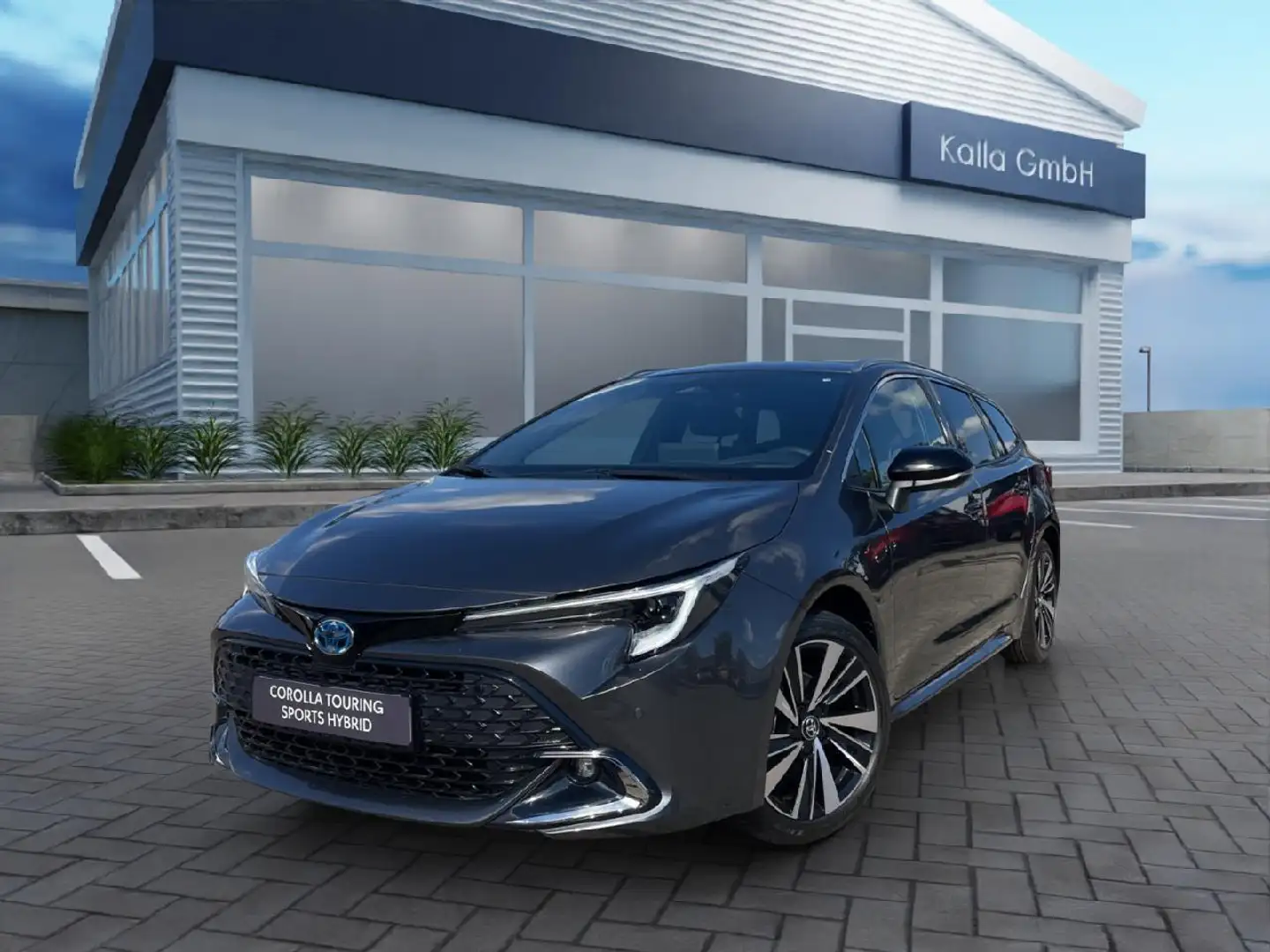 Toyota Corolla TS 1,8 Hybrid Teamplayer *NAVI, BI-LED Gris - 1
