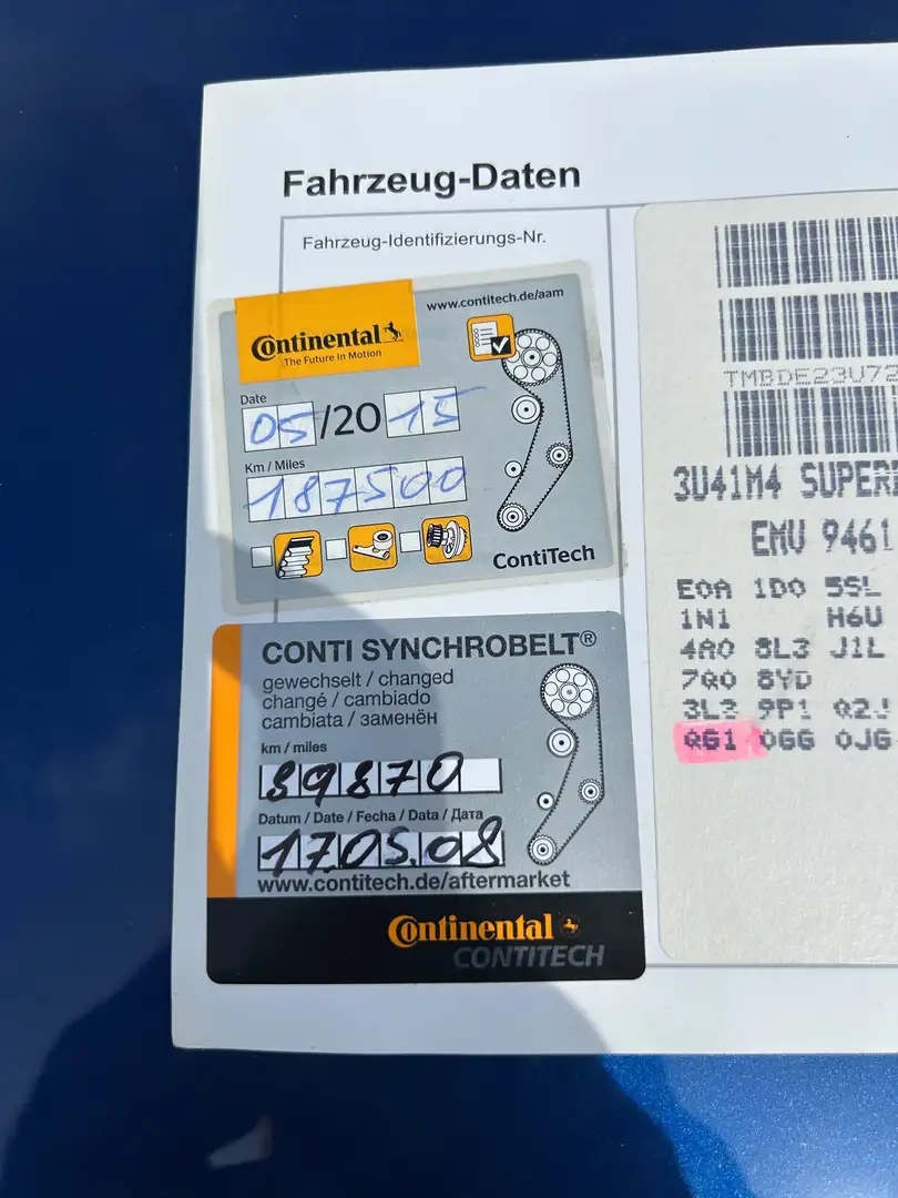 Skoda Superb TÜV neu/Klima/Euro4/ Technik gut/ Optisch Azul - 2