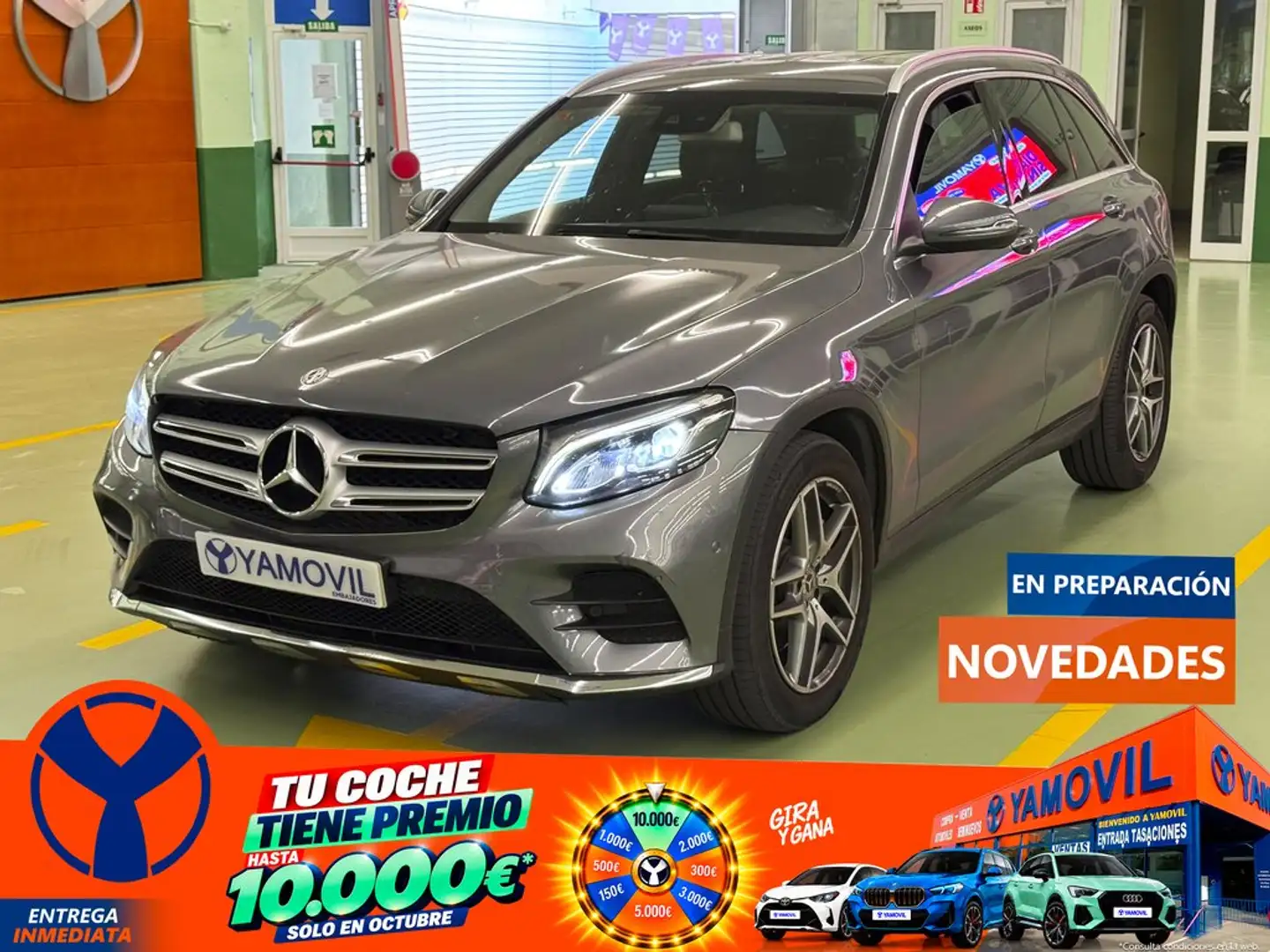 Mercedes-Benz GLC 220 220d 4Matic Aut. Gris - 1