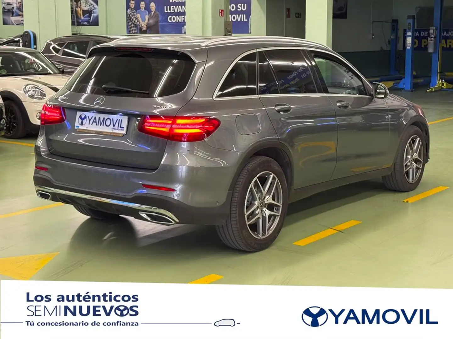 Mercedes-Benz GLC 220 220d 4Matic Aut. Gris - 2