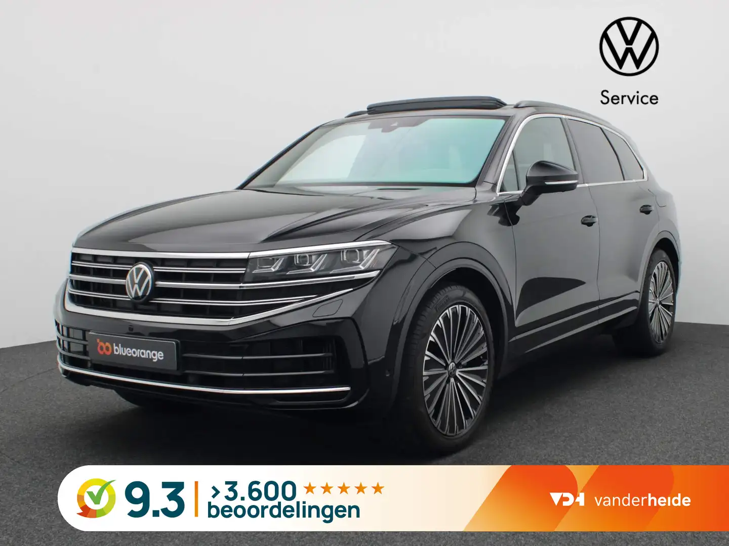 Volkswagen Touareg 3.0 TSi eHybrid 4MOTION Elegance 382PK DSG Luchtve Zwart - 1