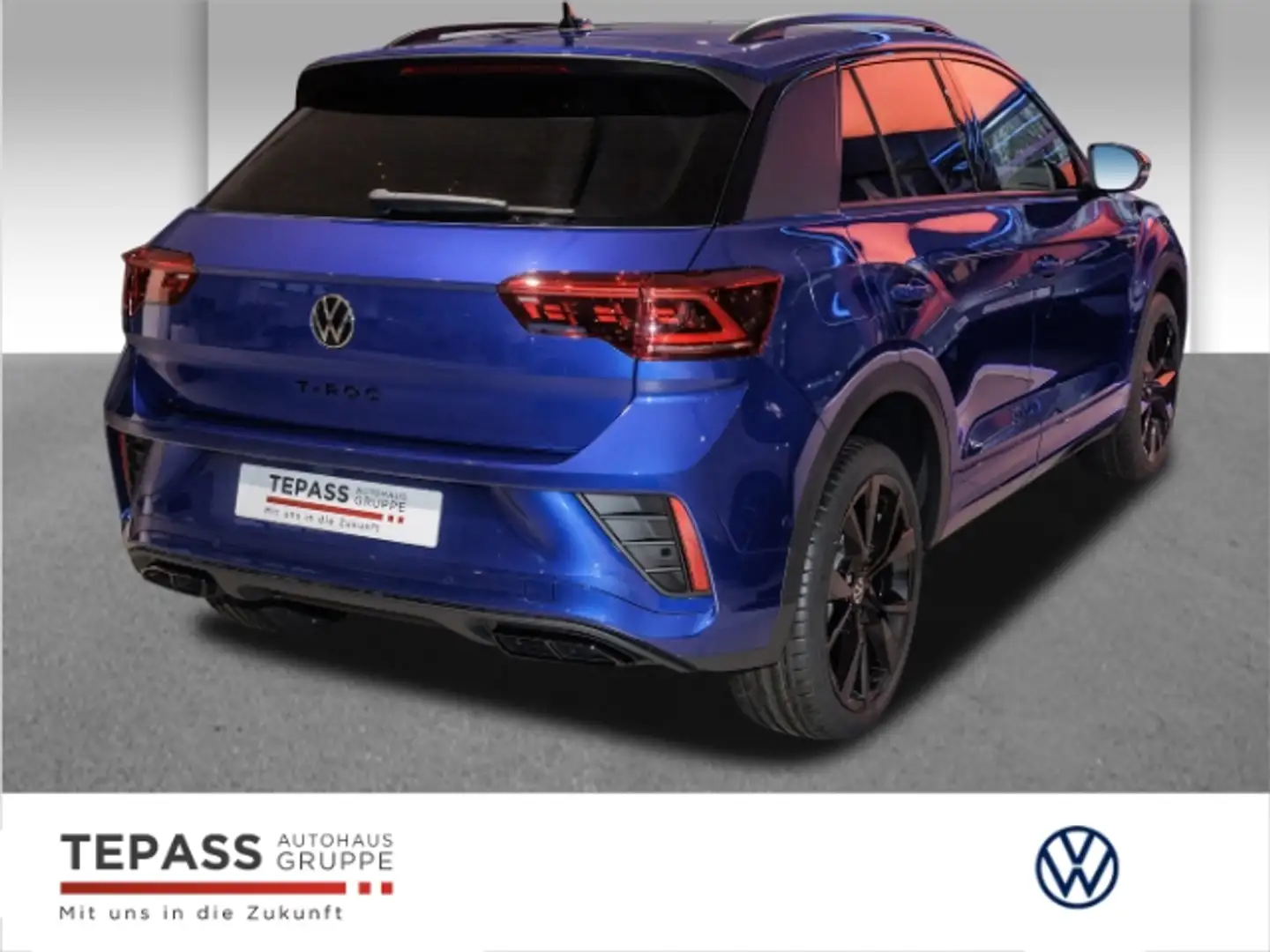 Volkswagen T-Roc 1.5 TSI R-Line LED NAVI PANO AHK PDC Niebieski - 2