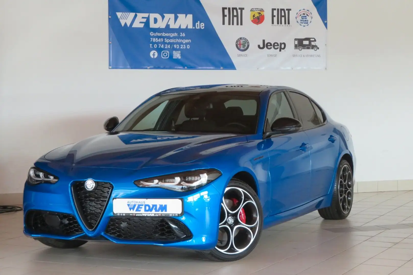 Alfa Romeo Giulia Competizione Q4 280PS *Schiebedach* Blau - 1