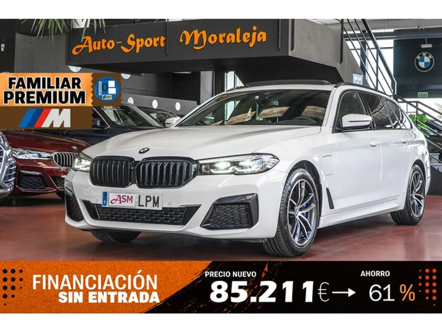 BMW 530 530e Touring Blanco - 1