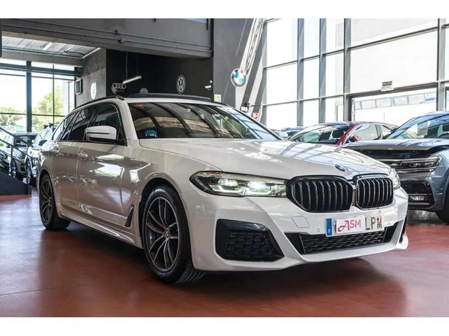 BMW 530 530e Touring Blanco - 2