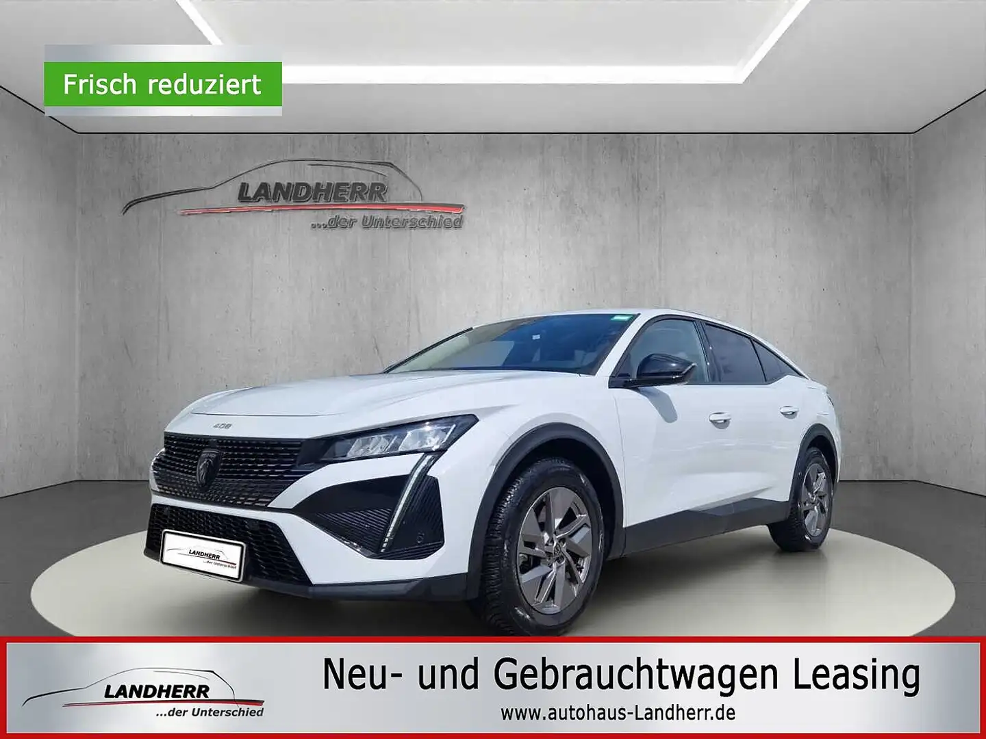 Peugeot 408 Allure Plug-In //ACC/LED/Kamera/SHZ/LHZ Wit - 1