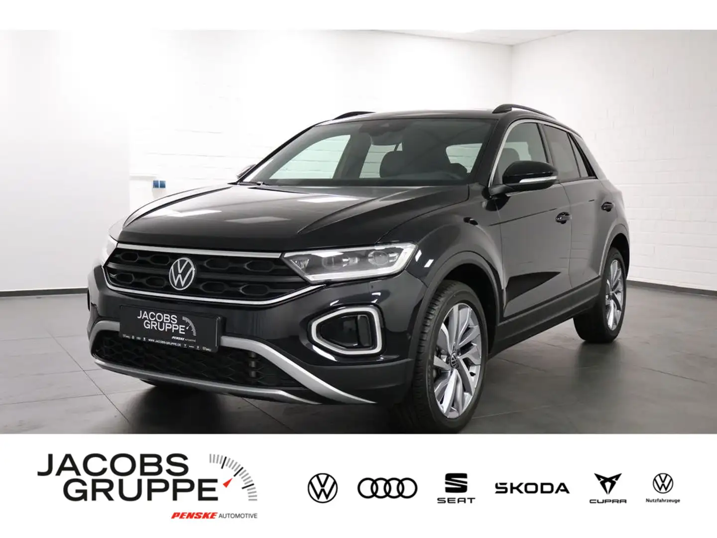 Volkswagen T-Roc 1.5 TSI Goal DSG,Navi,Matrix,ACC Schwarz - 1
