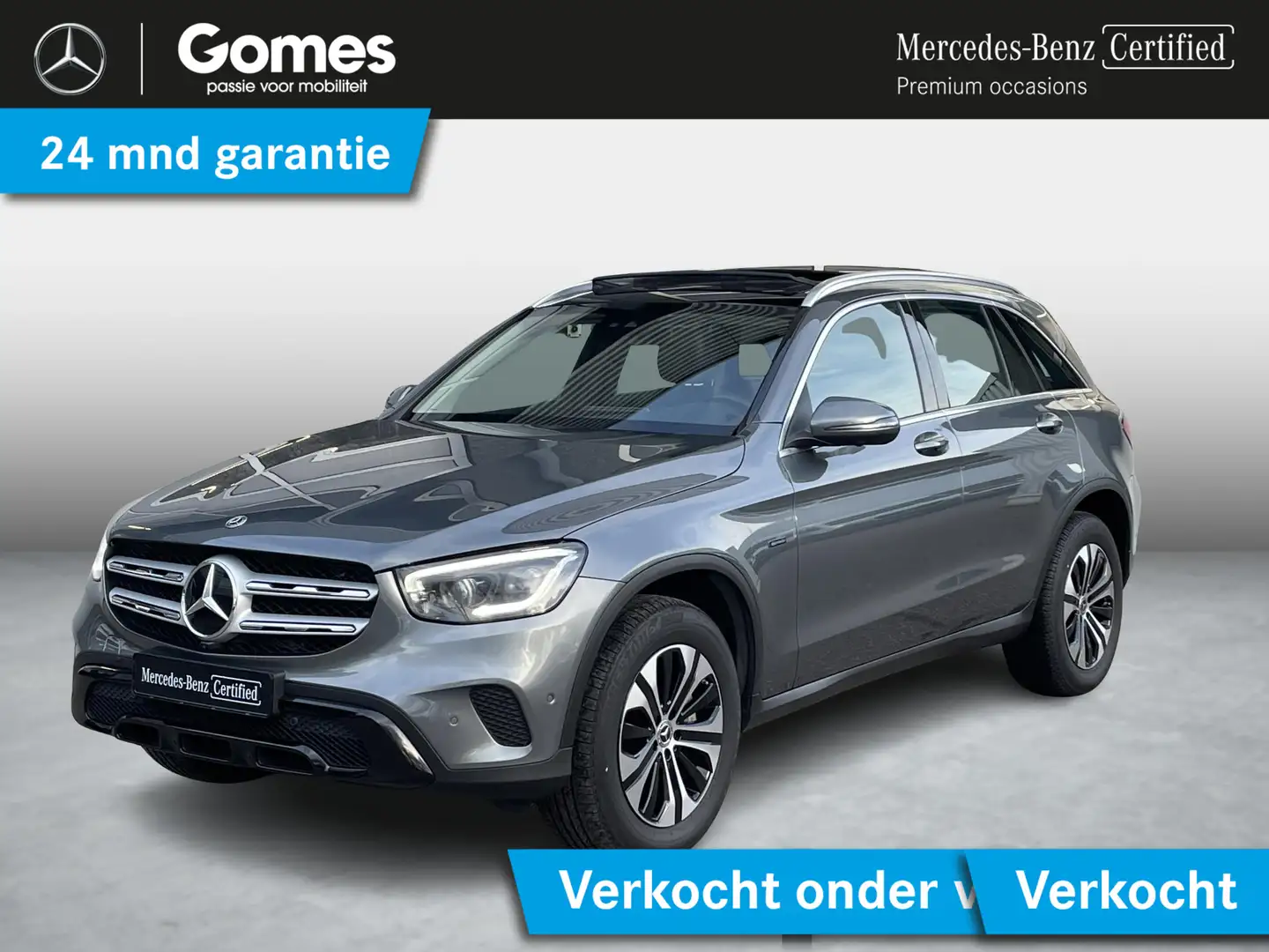Mercedes-Benz GLC 300 300e 4MATIC Luxury | Panoramadak | Trekhaak Grau - 1