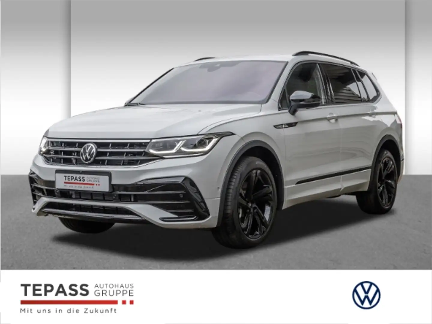 Volkswagen Tiguan Allspace 2,0 l TDI SCR 4MOTION R-Line PANO AHK Blanco - 1