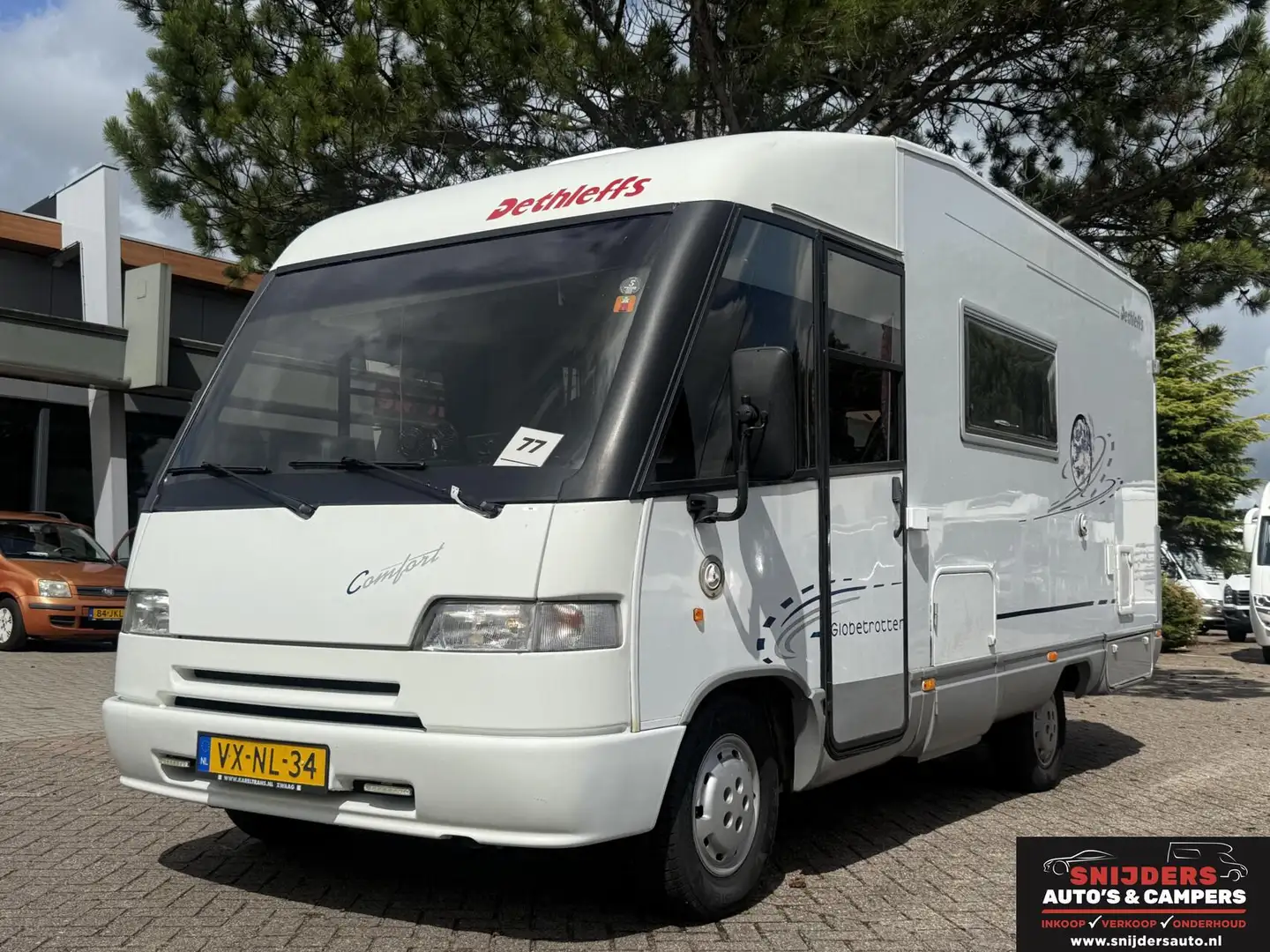 Dethleffs Globetrotter in keurige staat Blanc - 1