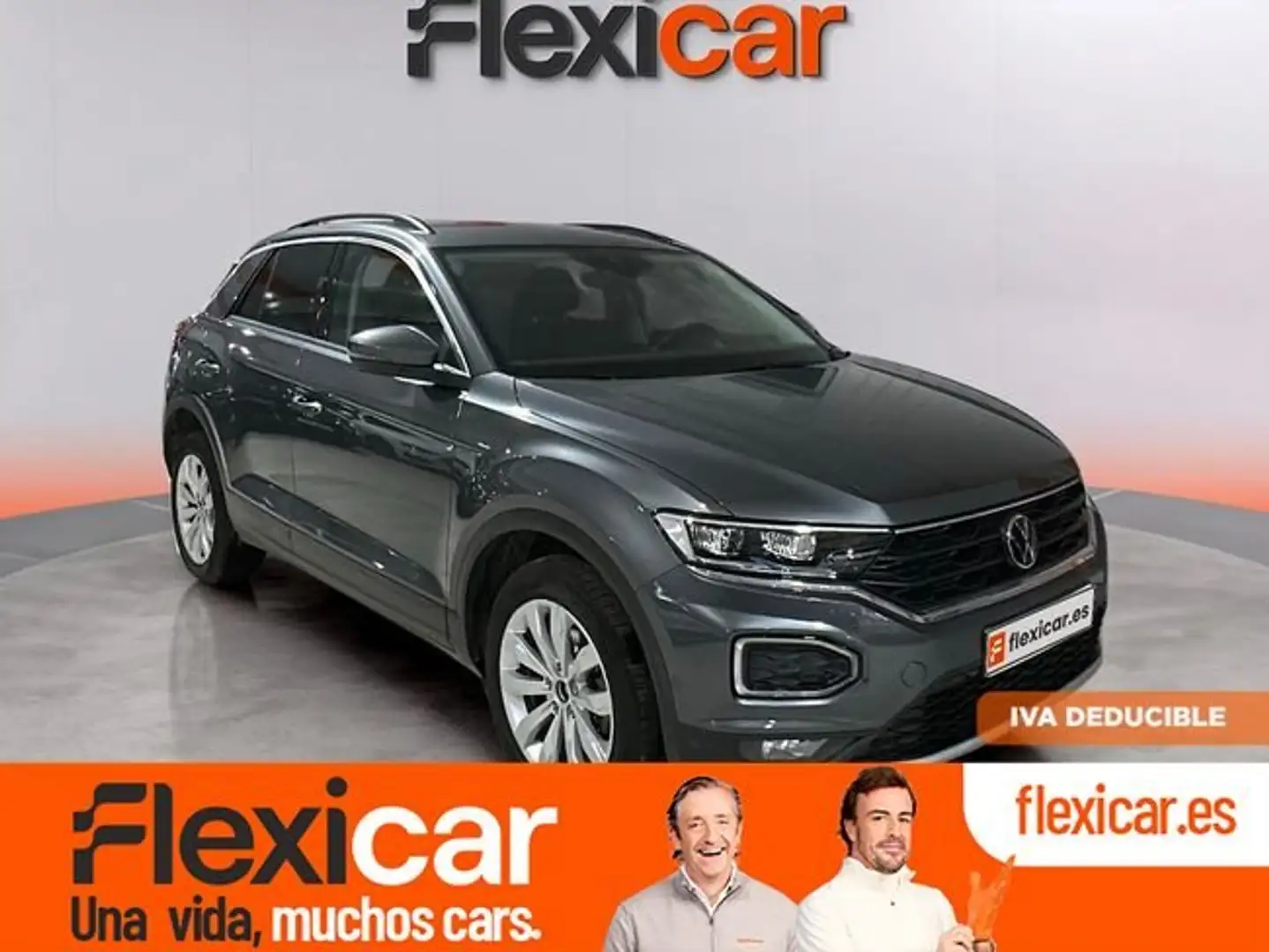 Volkswagen T-Roc 1.0 TSI Advance 81kW Gris - 1