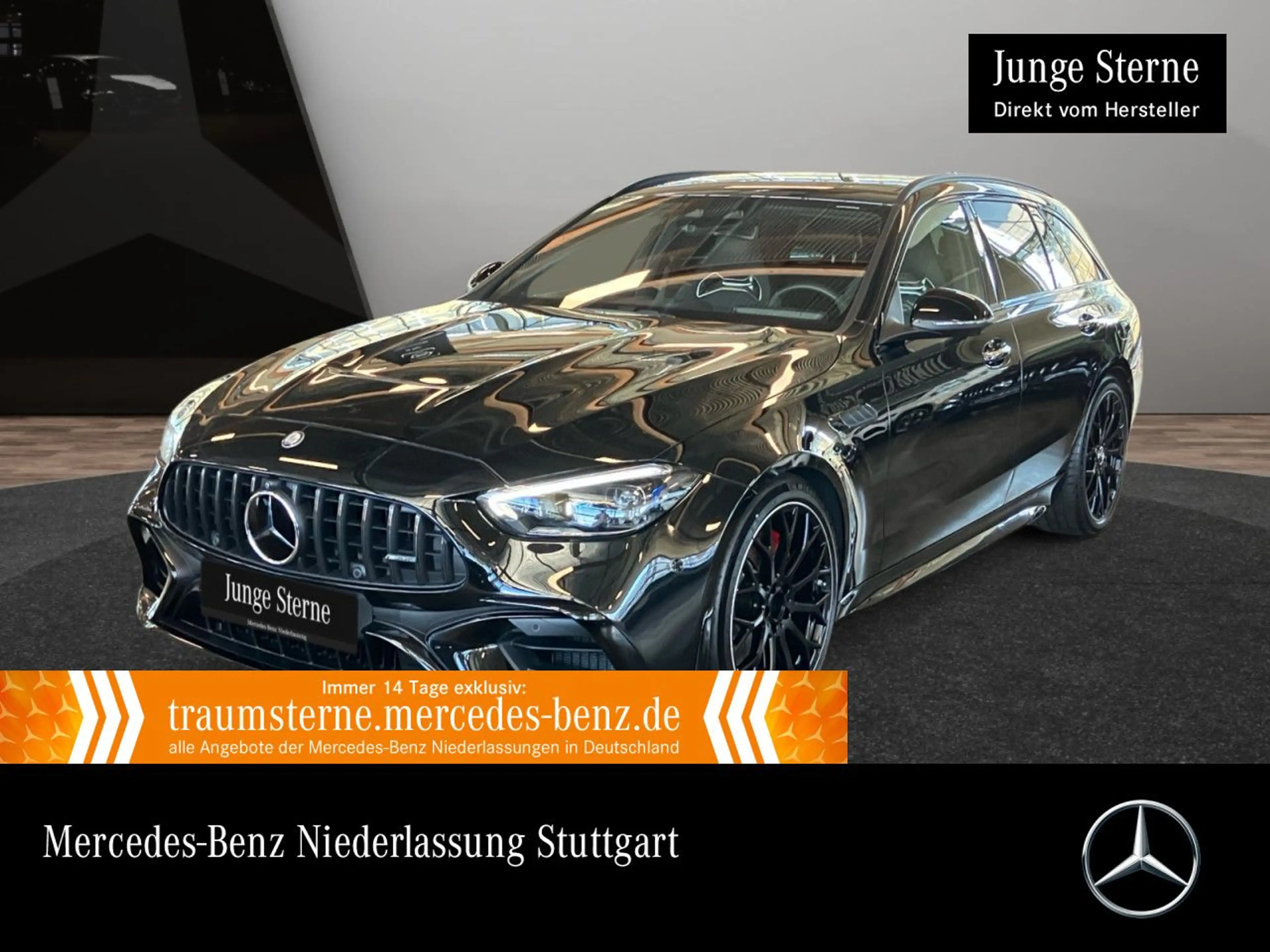 Mercedes-Benz C 63 AMG C 63 S E T-Modell NIGHT+DRIVERS+PANO+360+AHK+9G
