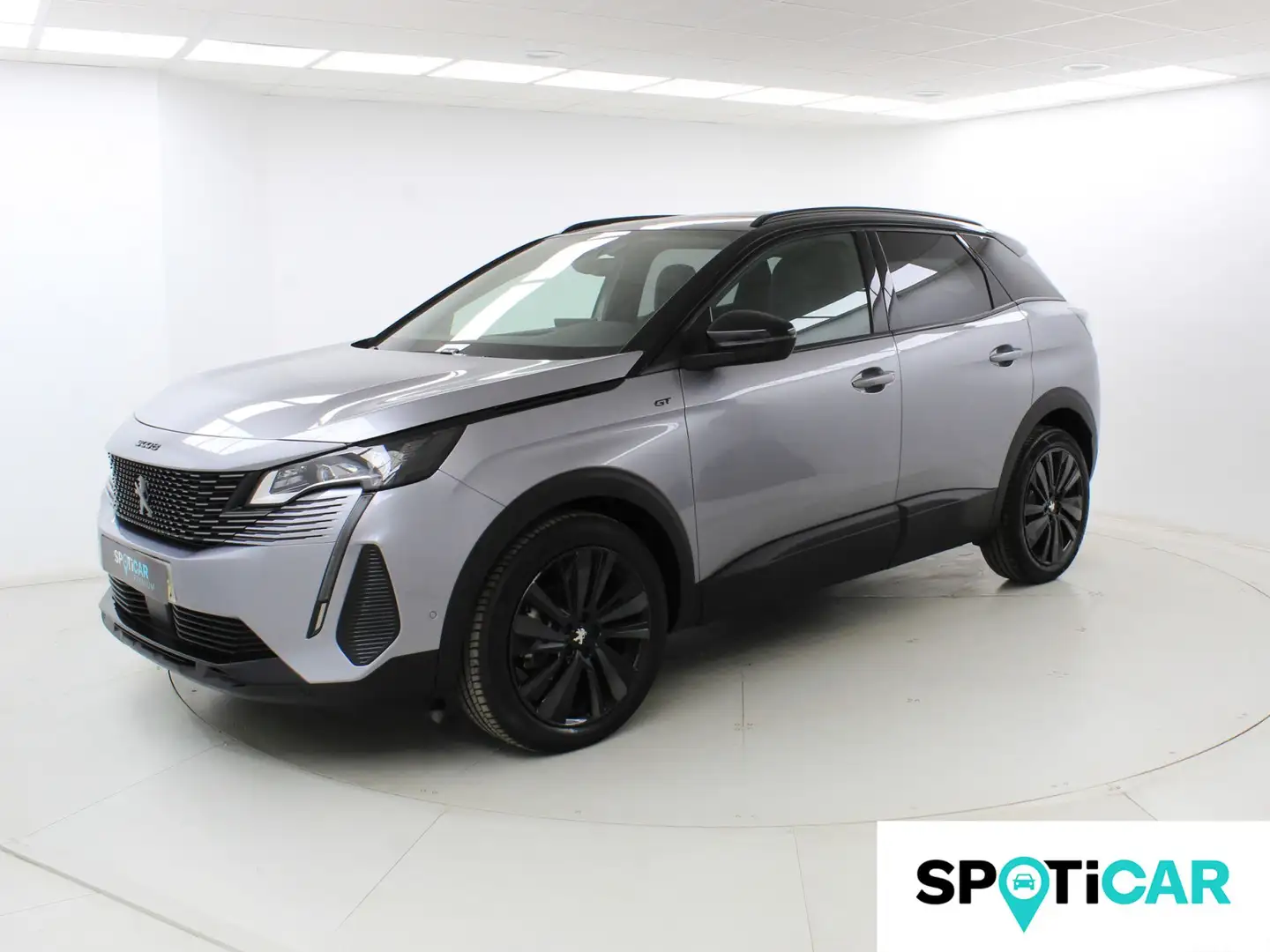 Peugeot 3008 1.2 PureTech 96KW S&S GT EAT8 Gris - 2