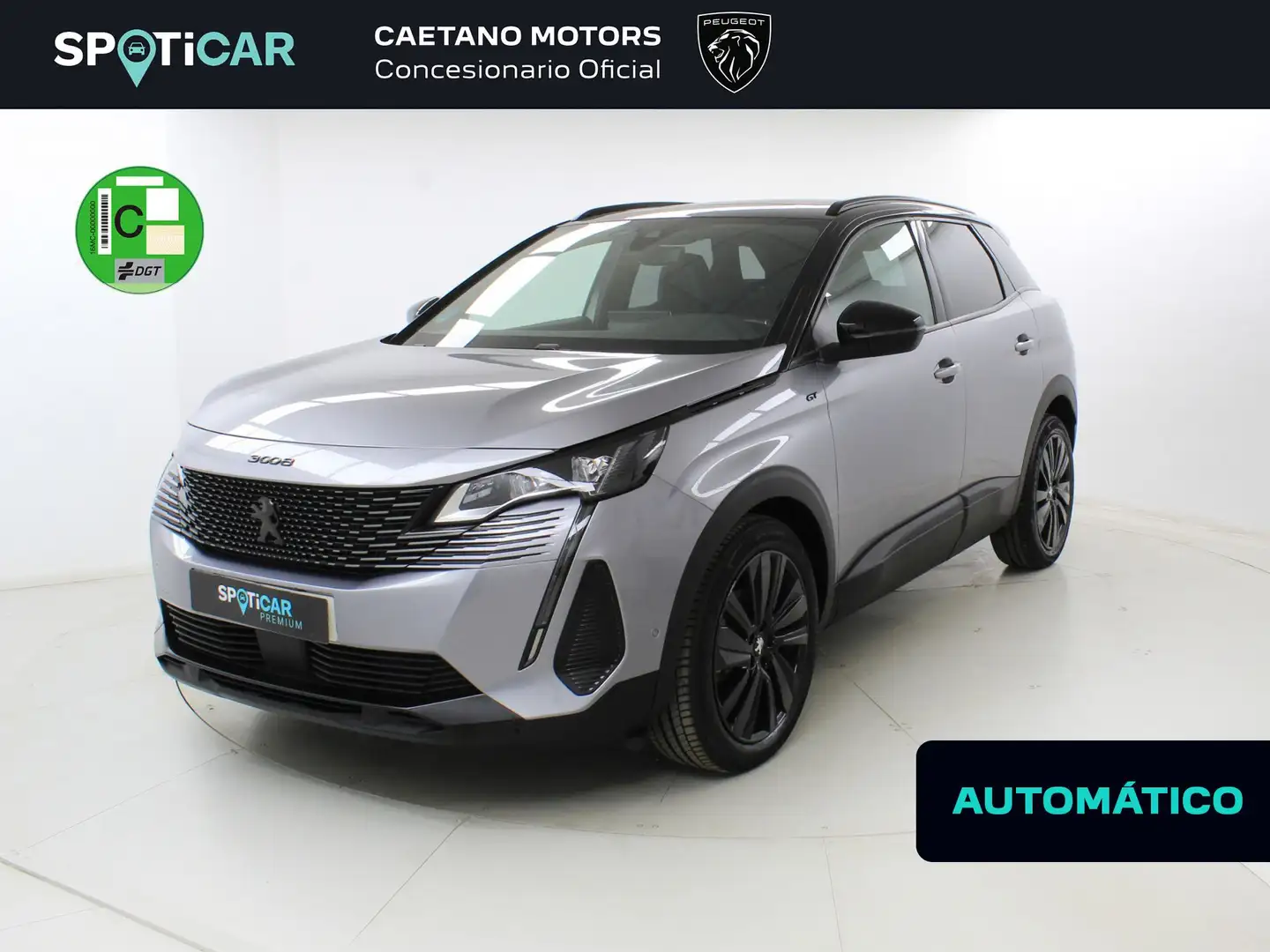 Peugeot 3008 1.2 PureTech 96KW S&S GT EAT8 Gris - 1