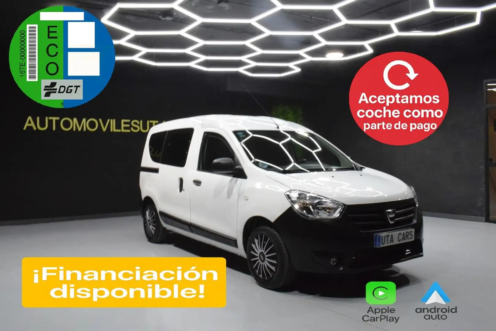 Dacia Dokker 1.6 Ambiance GLP SS 75kW Blanco - 1