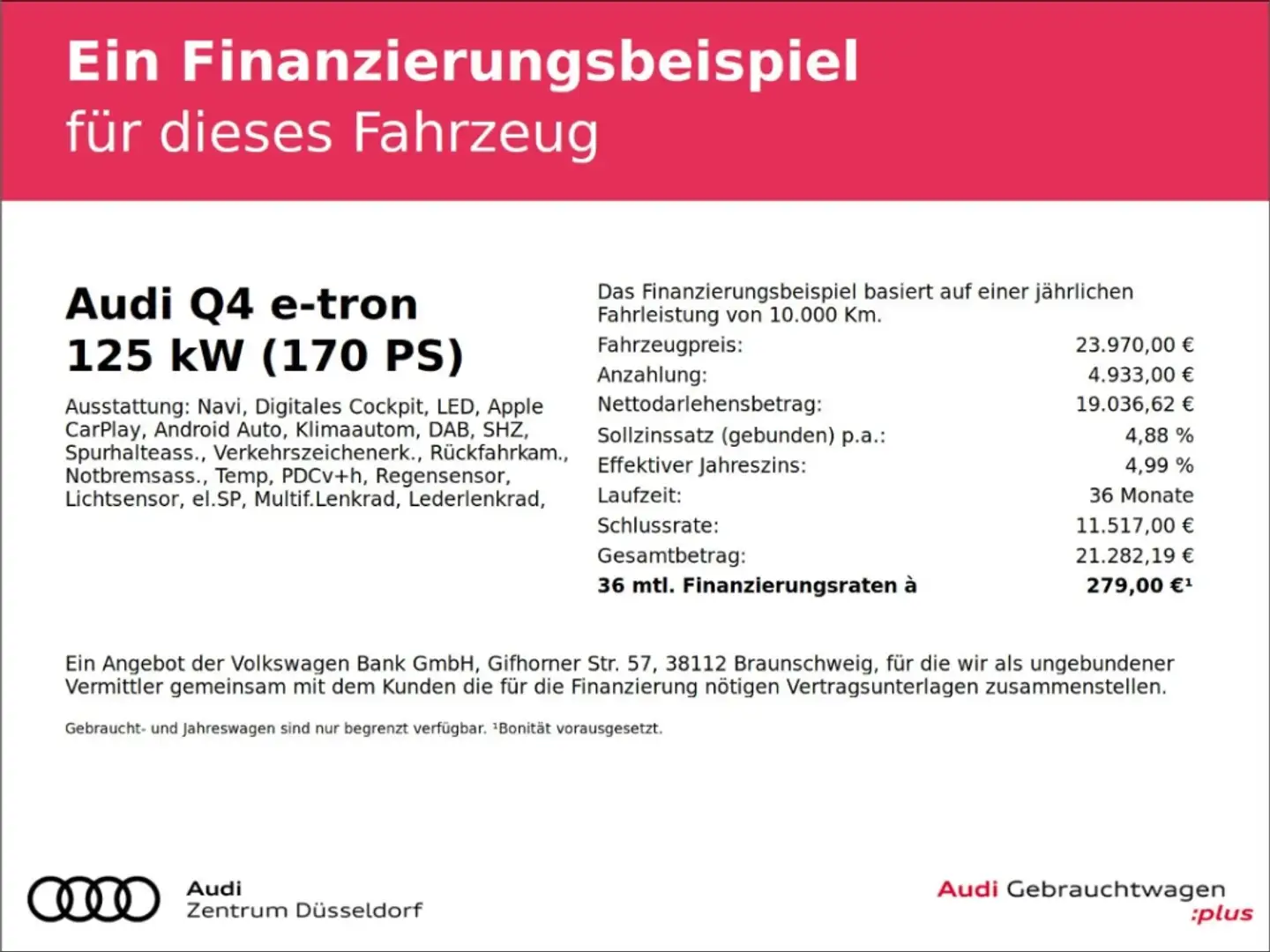 Audi Q4 e-tron 35 LED KAMERA ACC MMI Grau - 2