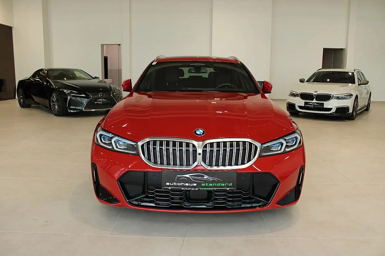 BMW 330 d 48 V xDrive Touring Aut.**M-Paket** Rouge - 2
