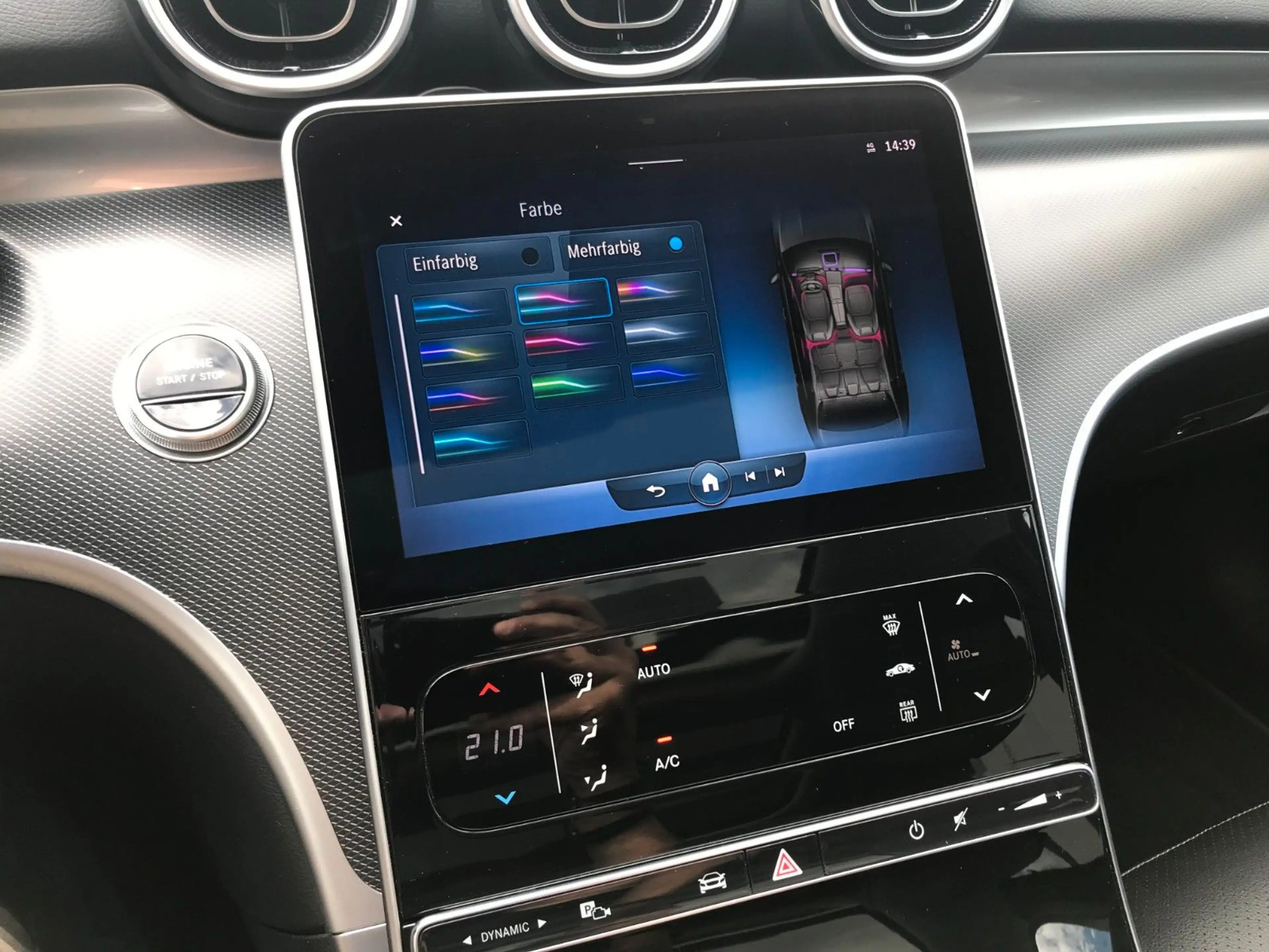 Mercedes-Benz C 180 Lim Avantgarde Night Pano Kam Leder — photo 12