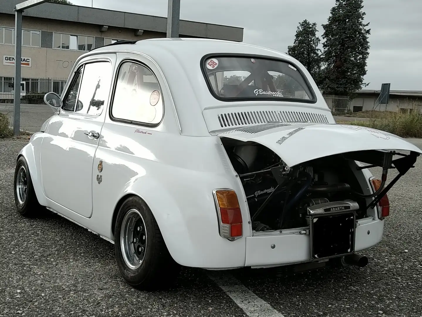 Fiat 500 Abarth Blanc - 2