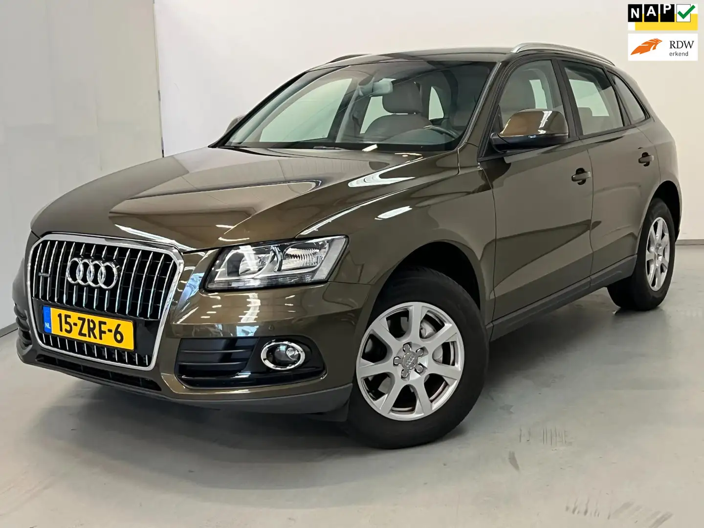 Audi Q5 2.0 TFSI Quattro / NL-auto / Trekhaak / Stoelverwa Braun - 1