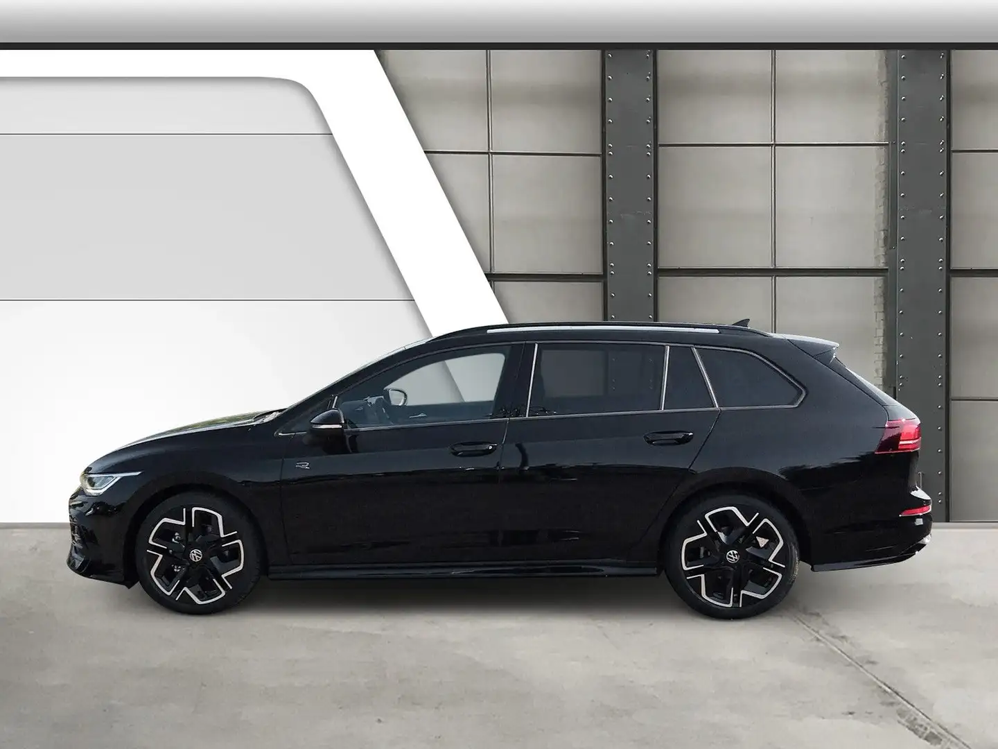 Volkswagen Golf VIII 1.5eTSI Neu  R-Line Pano18"360 ACC AHK Schwarz - 2