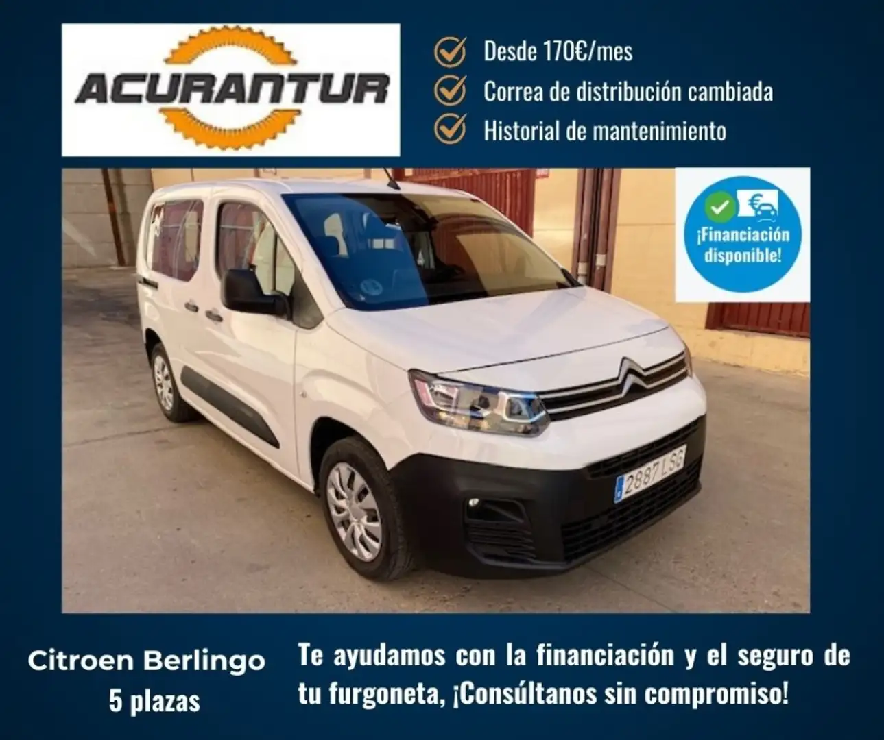 Citroen Berlingo Combi BlueHDi S&S Talla M Live Pack Busin - 1