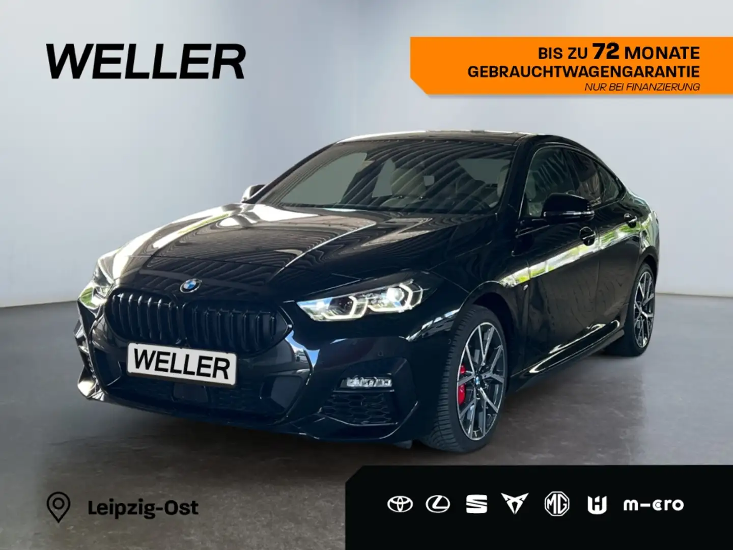 BMW 220 Gran Coupe i xDrive M Sport *Pano*HUD*Navi*LED* Schwarz - 1