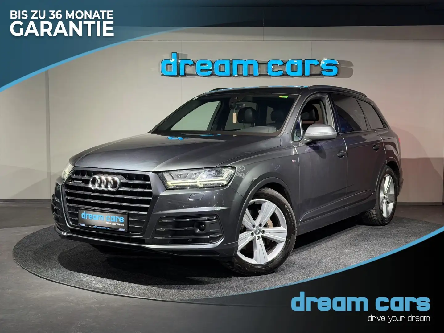 Audi Q7 3.0 TDI quattro / S LINE PLUS / Luft / Virtual / Argent - 1