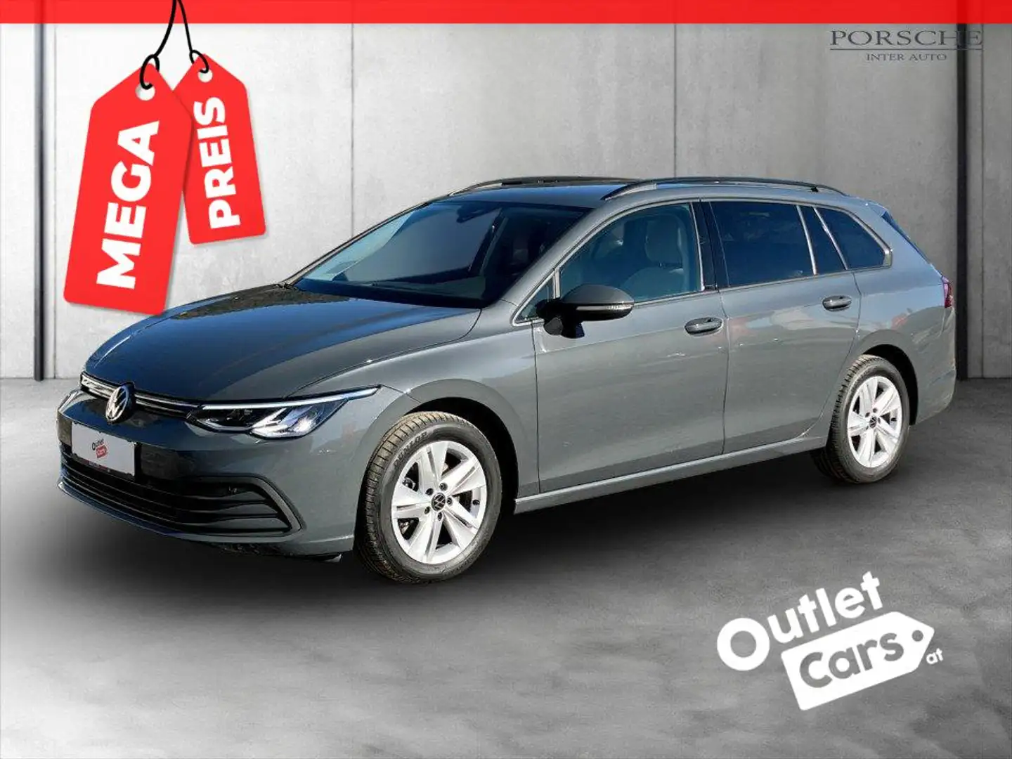 Volkswagen Golf VIII Var. 2.0 TDI Life LED+AHK+MEGAPREIS Grau - 1