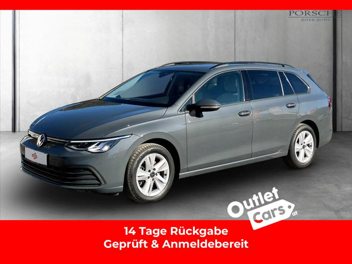 Volkswagen Golf VIII Var. 2.0 TDI Life LED+AHK+ASSIST+RADAR Grau - 1