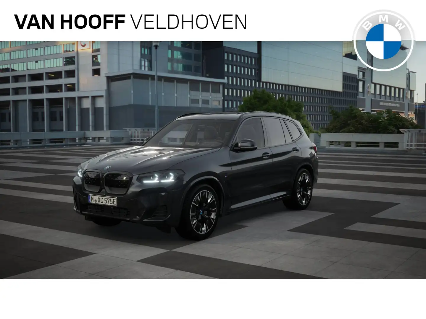 BMW iX3 High Executive 80 kWh / Sportstoelen / Adaptieve L Grijs - 1