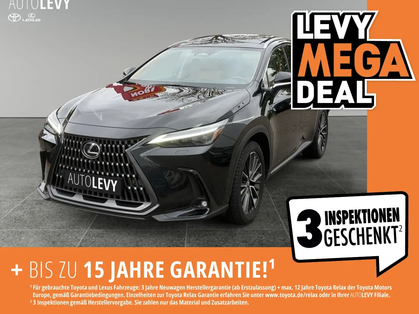 Lexus NX 350h Luxury Line E-Four Pano*HeadUp*360°*AHK Negro - 1