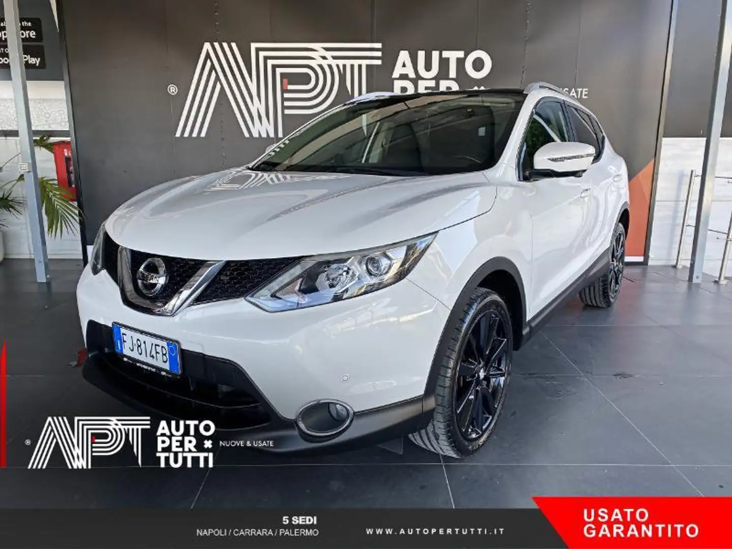Nissan Qashqai Qashqai 1.5 dci N-Connecta 110cv Bianco - 1